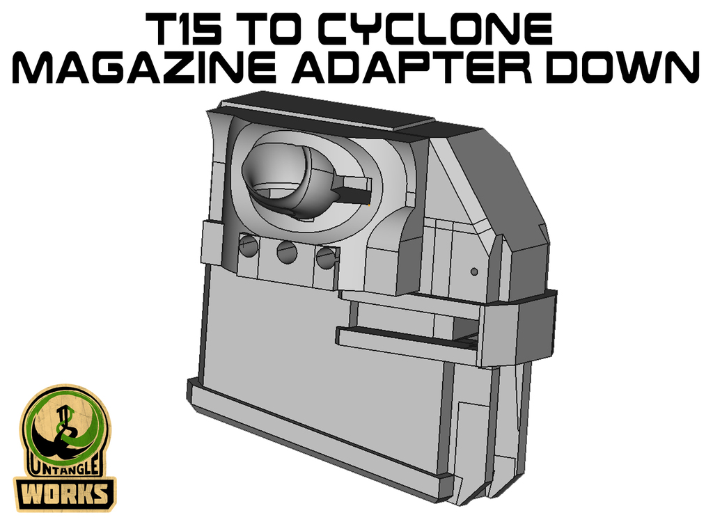 T15 cyclone Magazine Adapter down