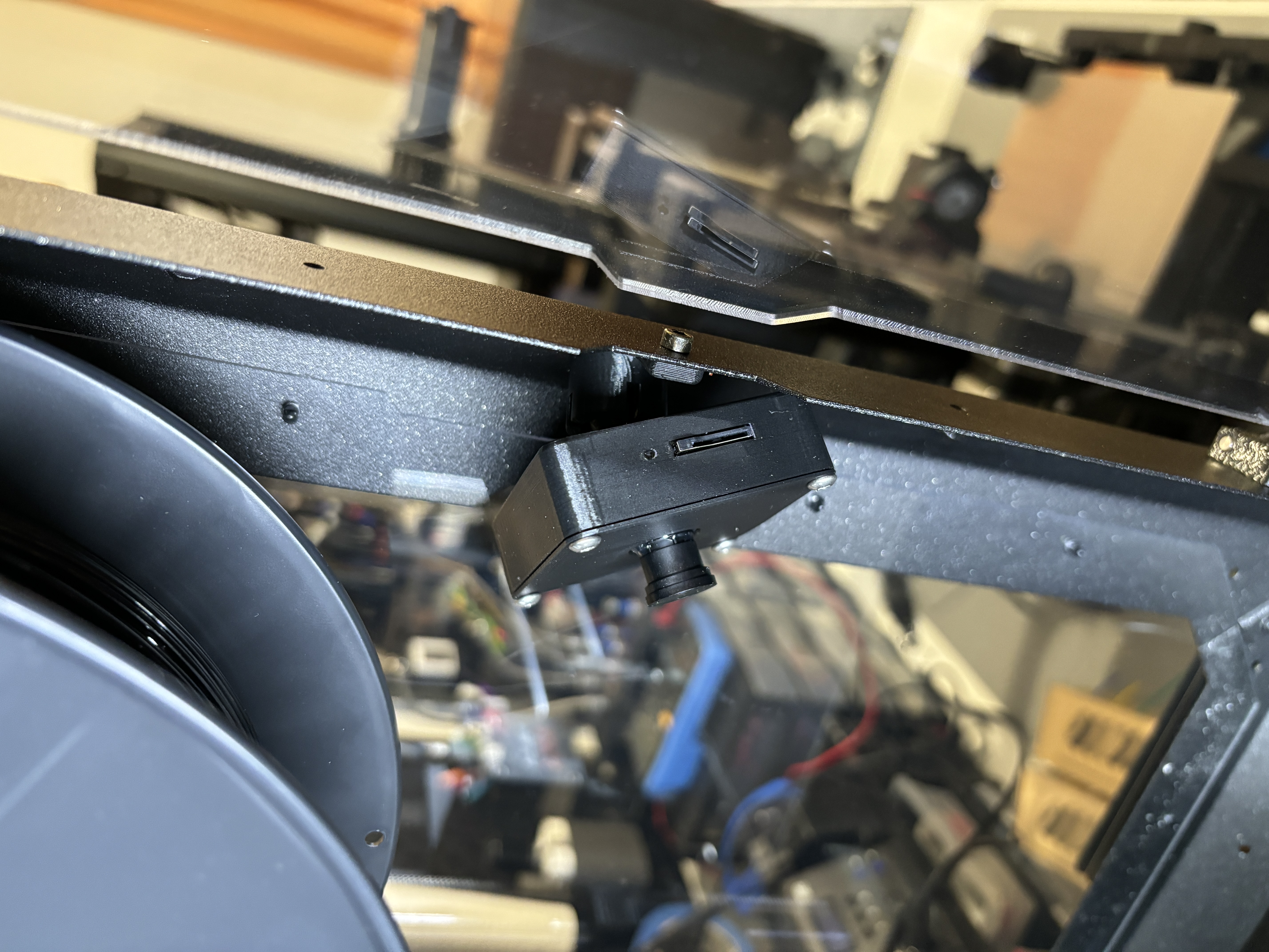 Bracket and remix enclosure for Tapo C100 camera for Original Prusa Enclosure