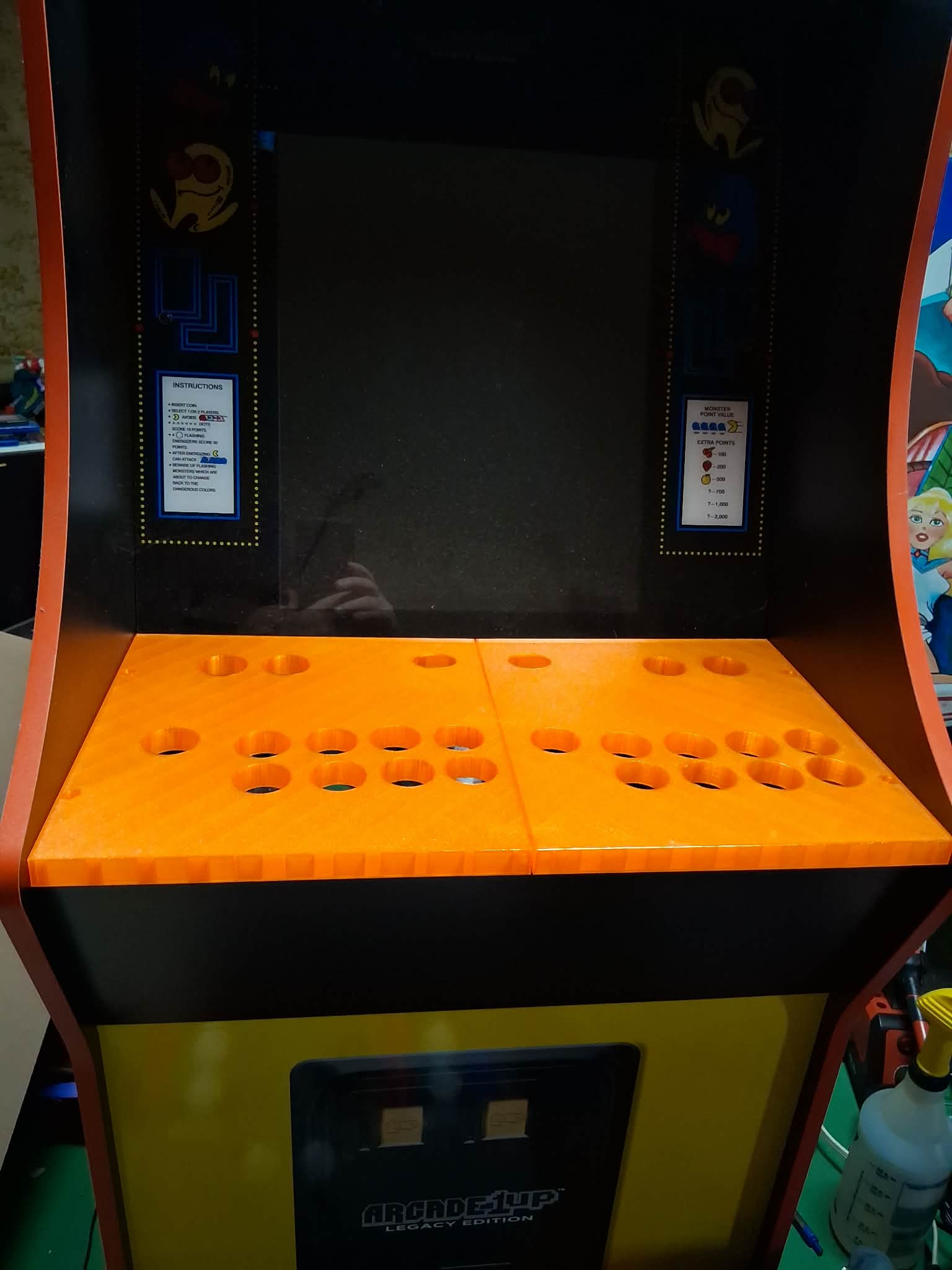 Arcade 1Up Pacman to Mame cabinet arcade stick platform