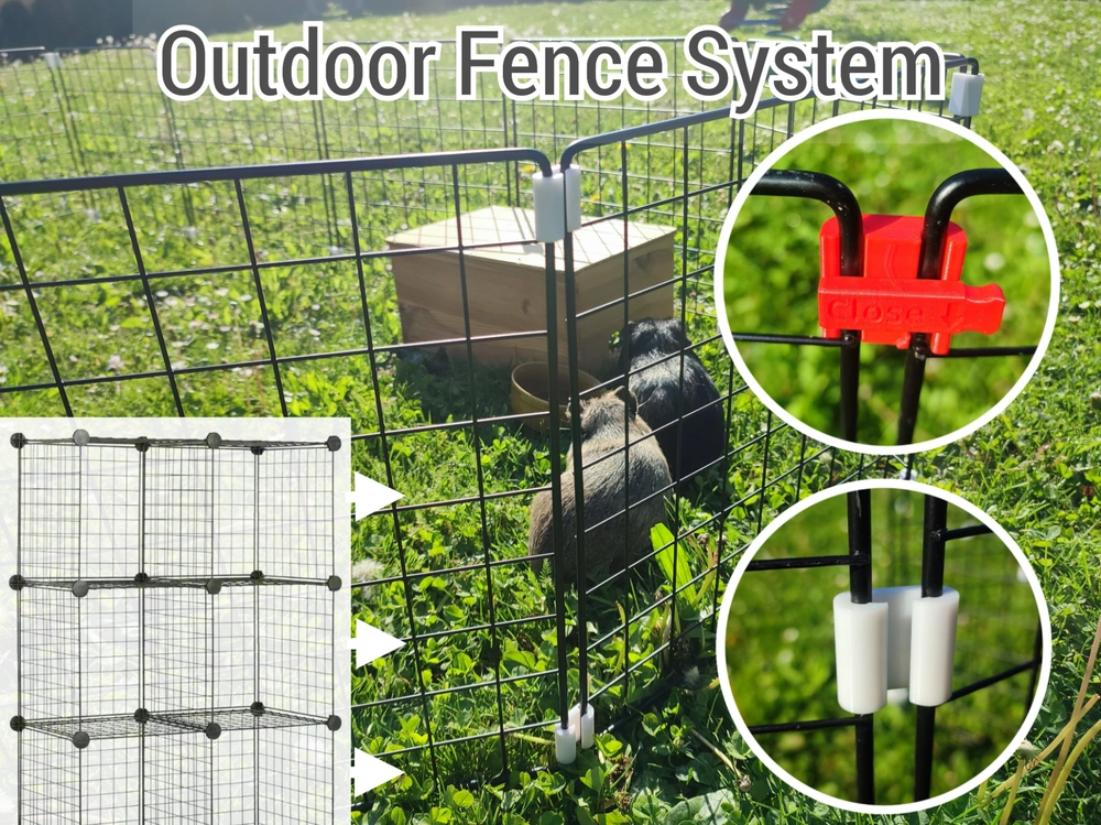 Outdoor Pet Fence - Cheap Cage Solution