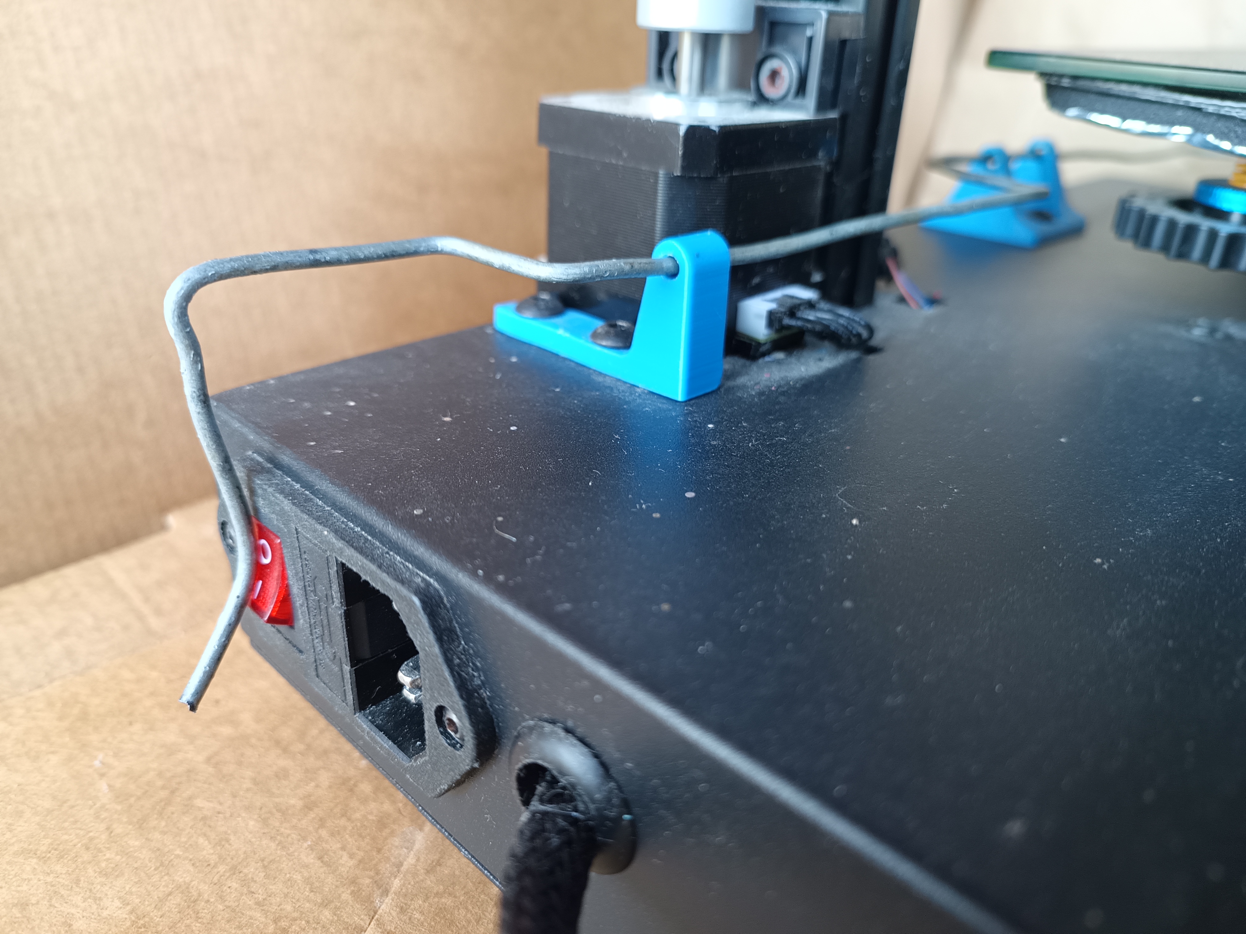 Artillery Genius automatic shutdown switch