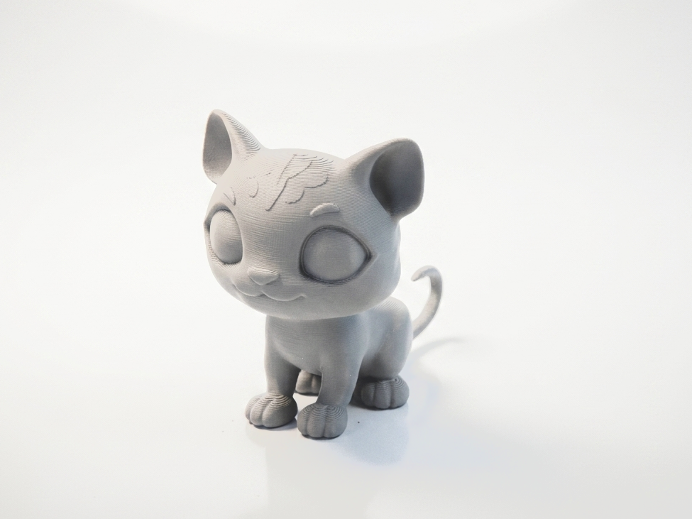 Cute Cat Kitten Animal Figurine 3D Printable