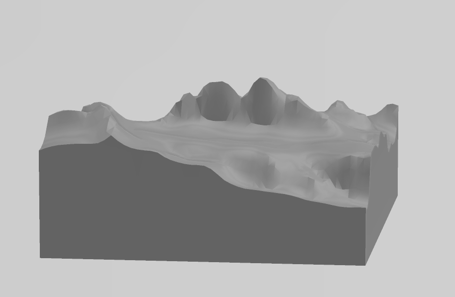 Mountain Topography - Tre Cime di Lavaredo / Drei Zinnen / Three Peaks