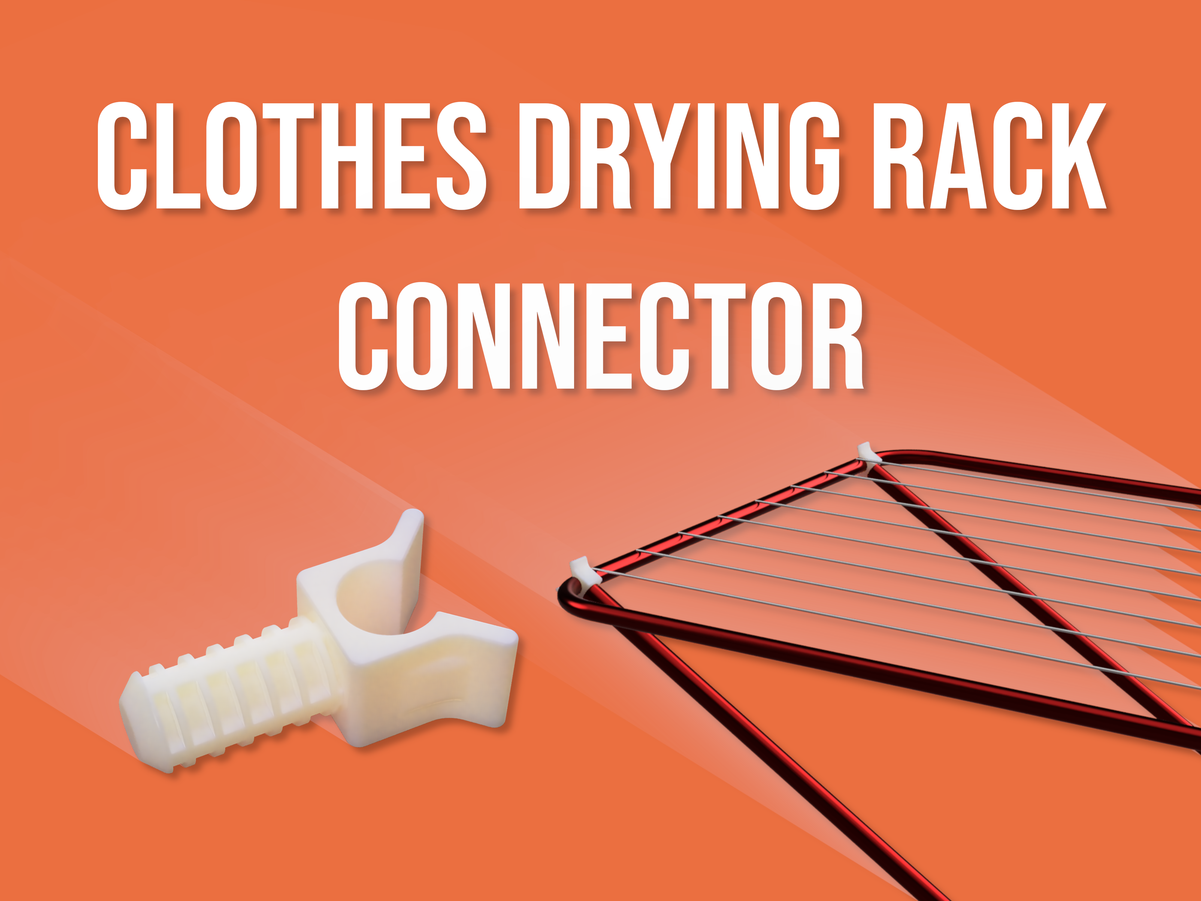 Clothes Drying Rack Connector - UNIVERSAL