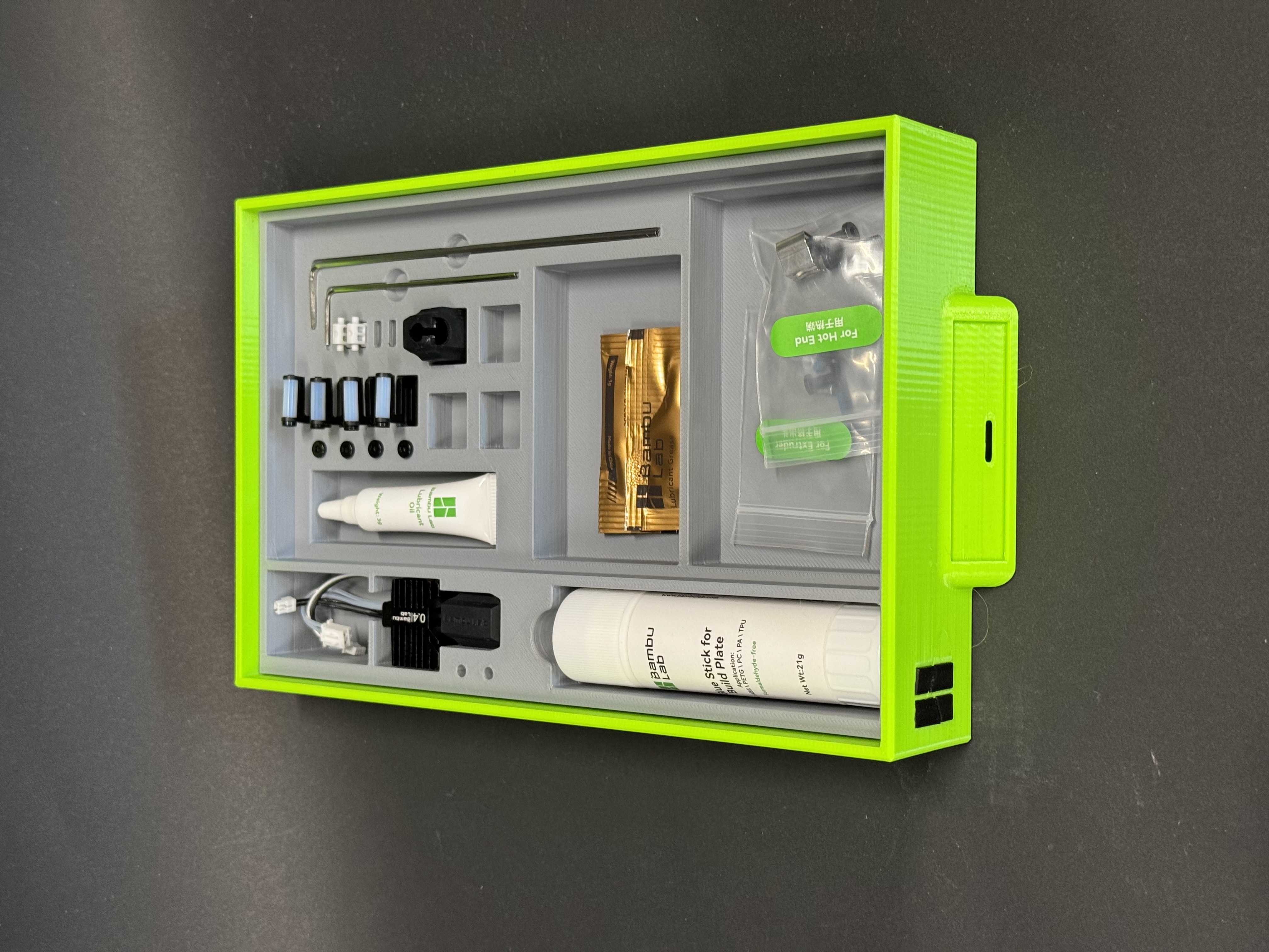 Einlage für Hotend mit Schrauben und Zubehör Bambu Lab