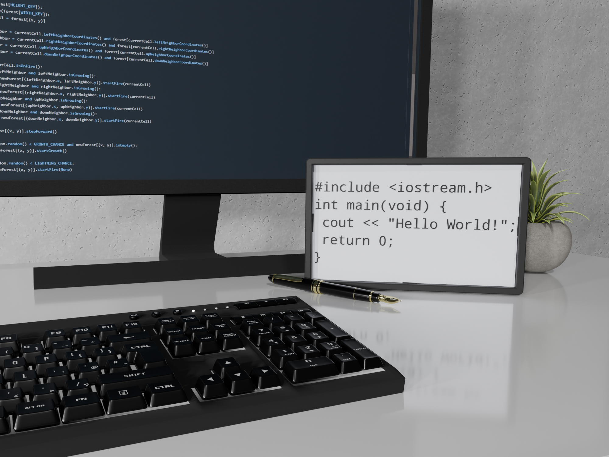 Hello World Programmer Signs