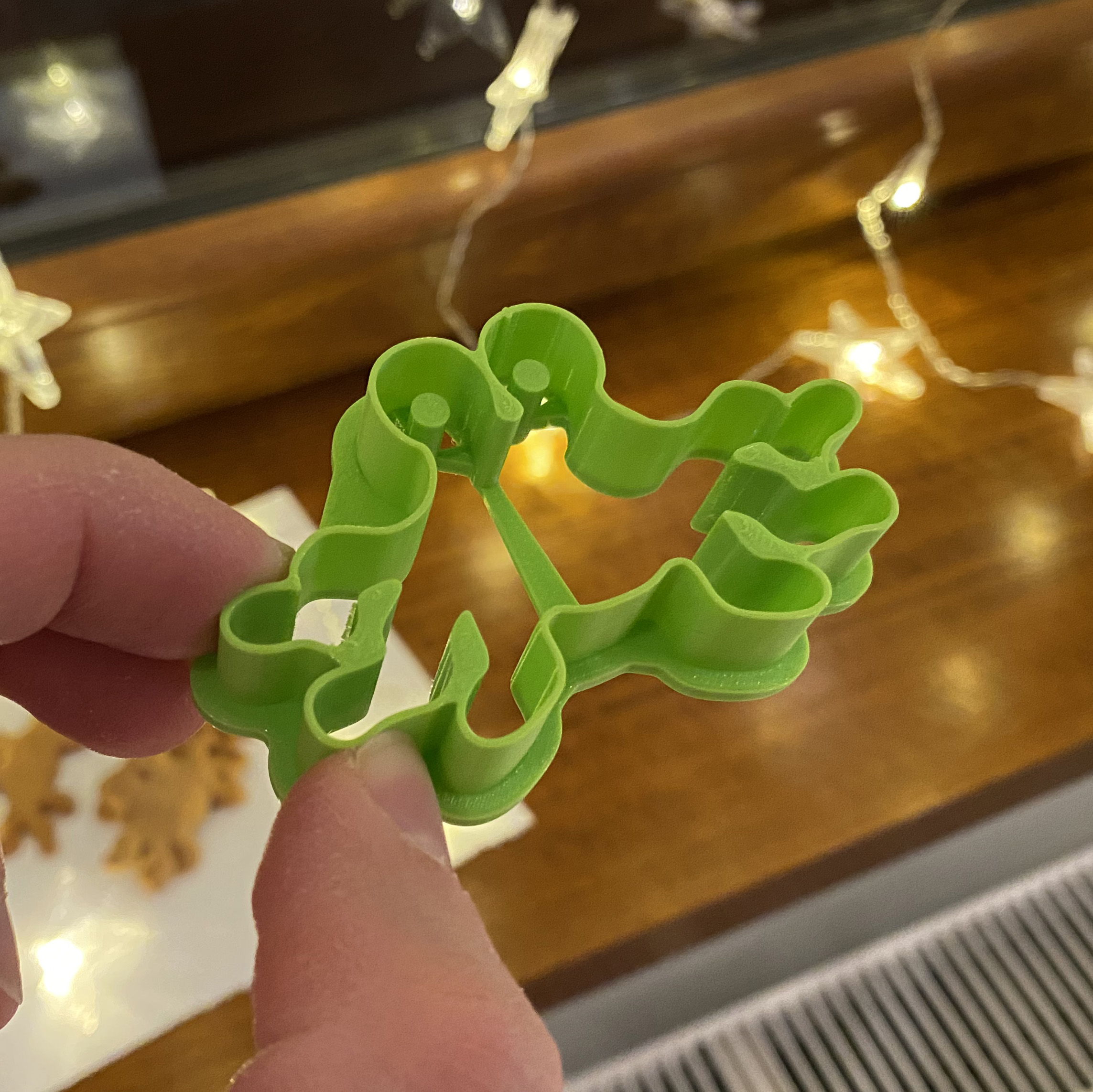 Flying spaghetti monster cookie cutter