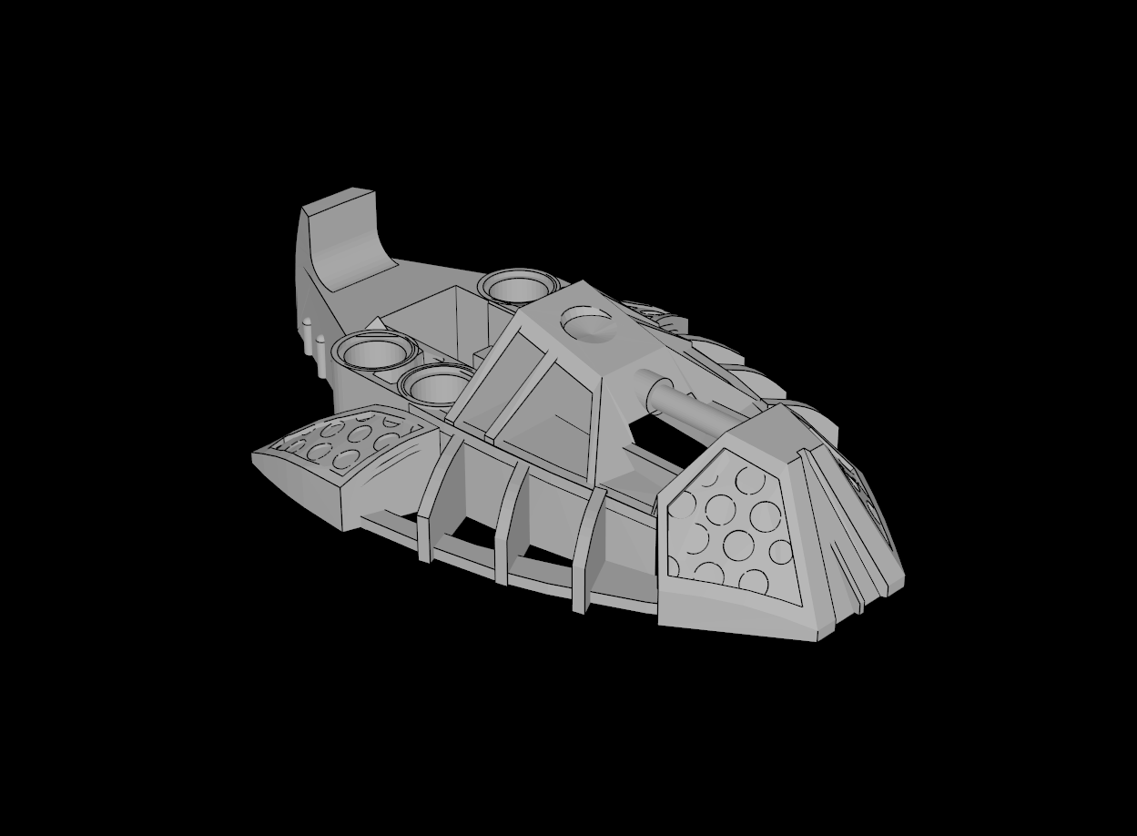 Lego Compatible (53549.dat) Bionicle Compatible Foot Toa Inika Elliptical