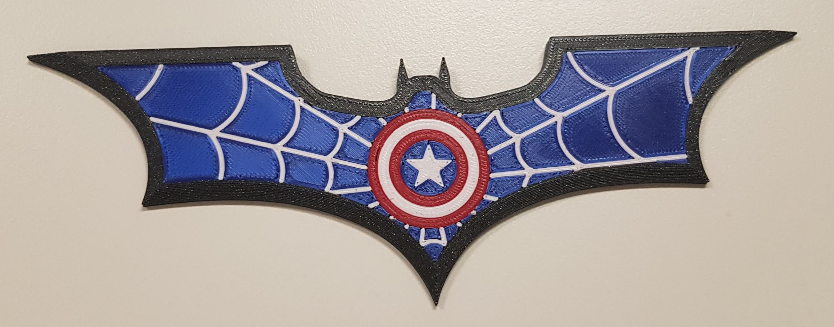 Batarang Combo MMU - Cap't America & Spiderman