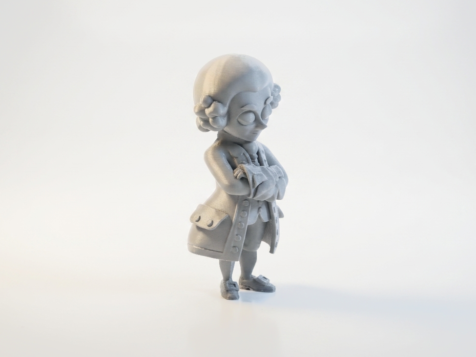 Mozart Historical Figure Statue 3D Printable