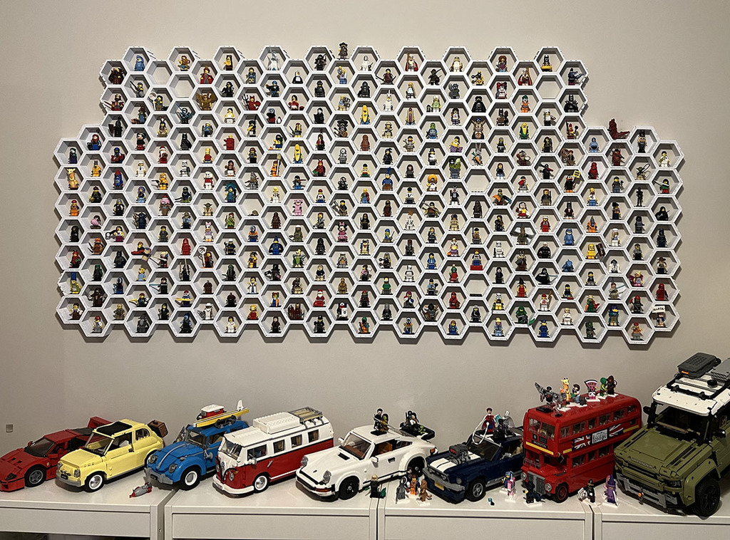 LEGO Minifig Hexagons - Extended Edition