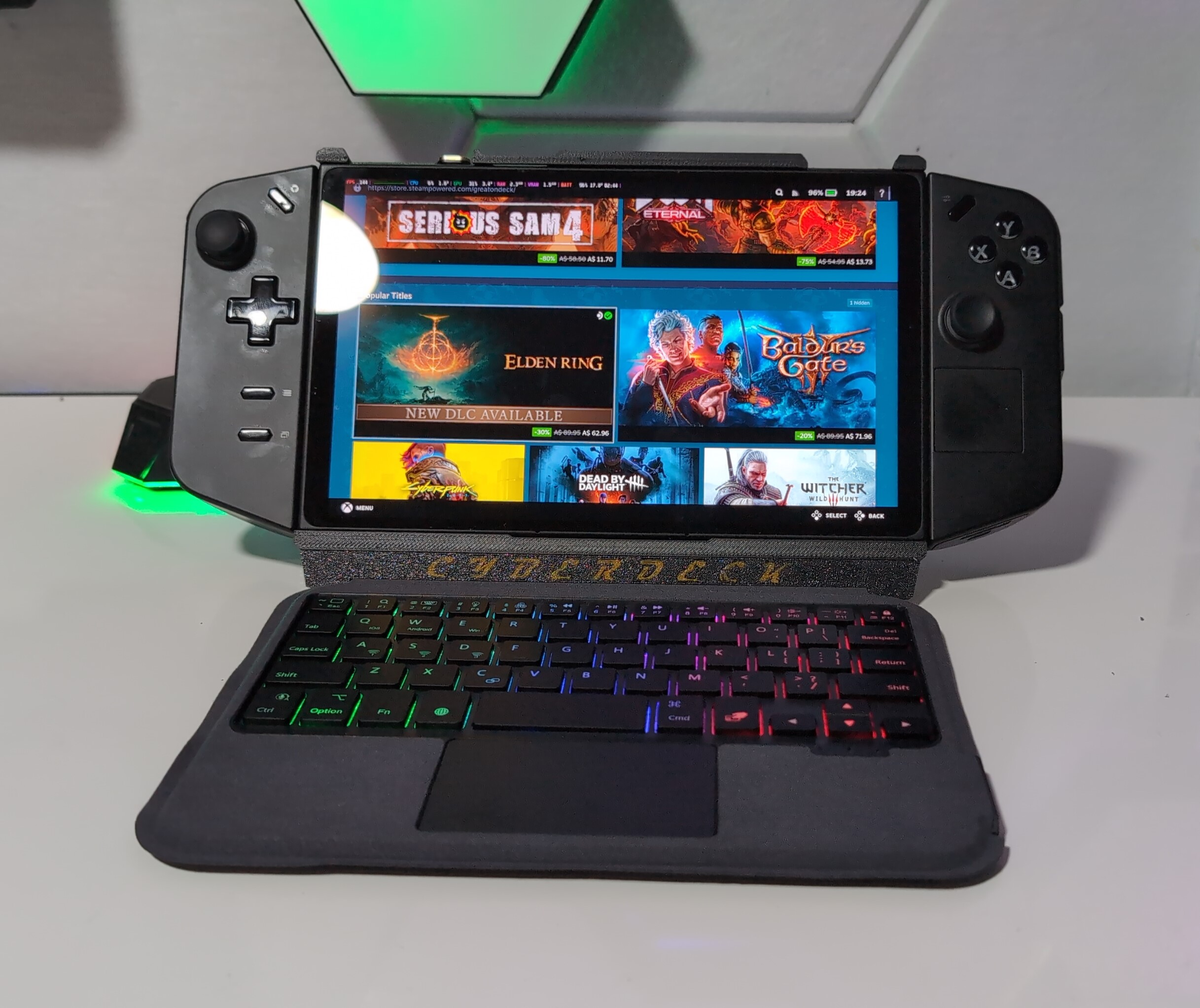 NexGen3D: Lenovo Legion Go (LeGo) CyberDeck Mod