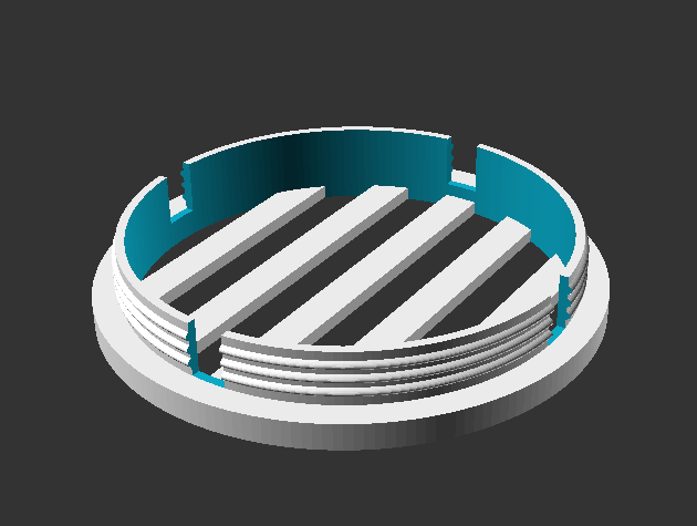 2" vent for structured media center