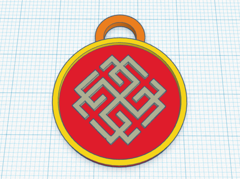 Klíčenky - Slovanské symboly 1 kulaté (Keychains - Slavic symbols 1 round)