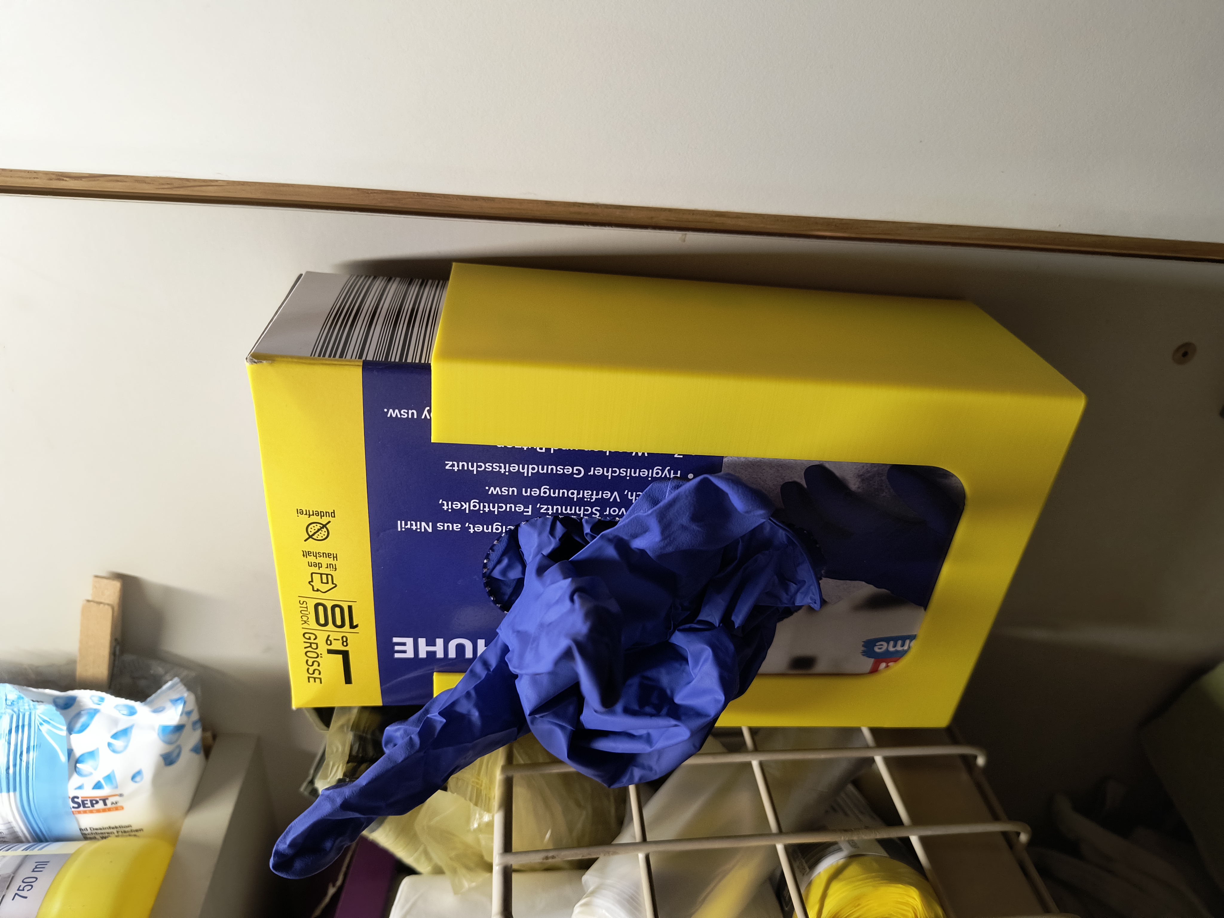 Box Holder for Gloves and other