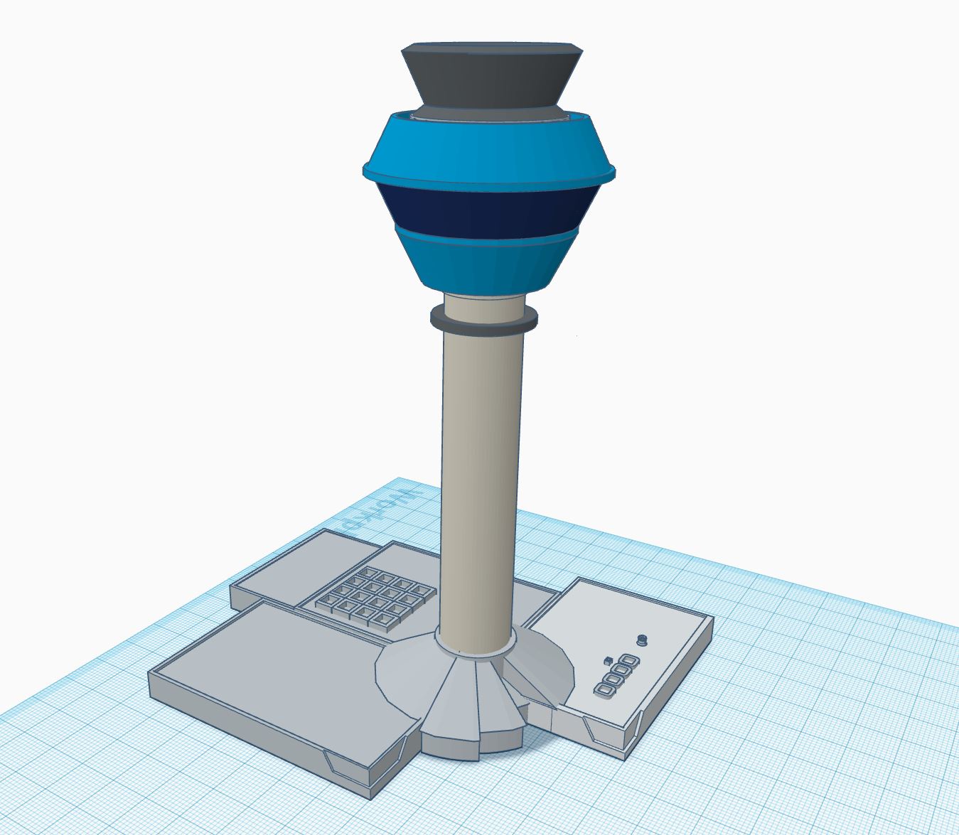 Toronto Pearson ATC tower 1:400 (final)