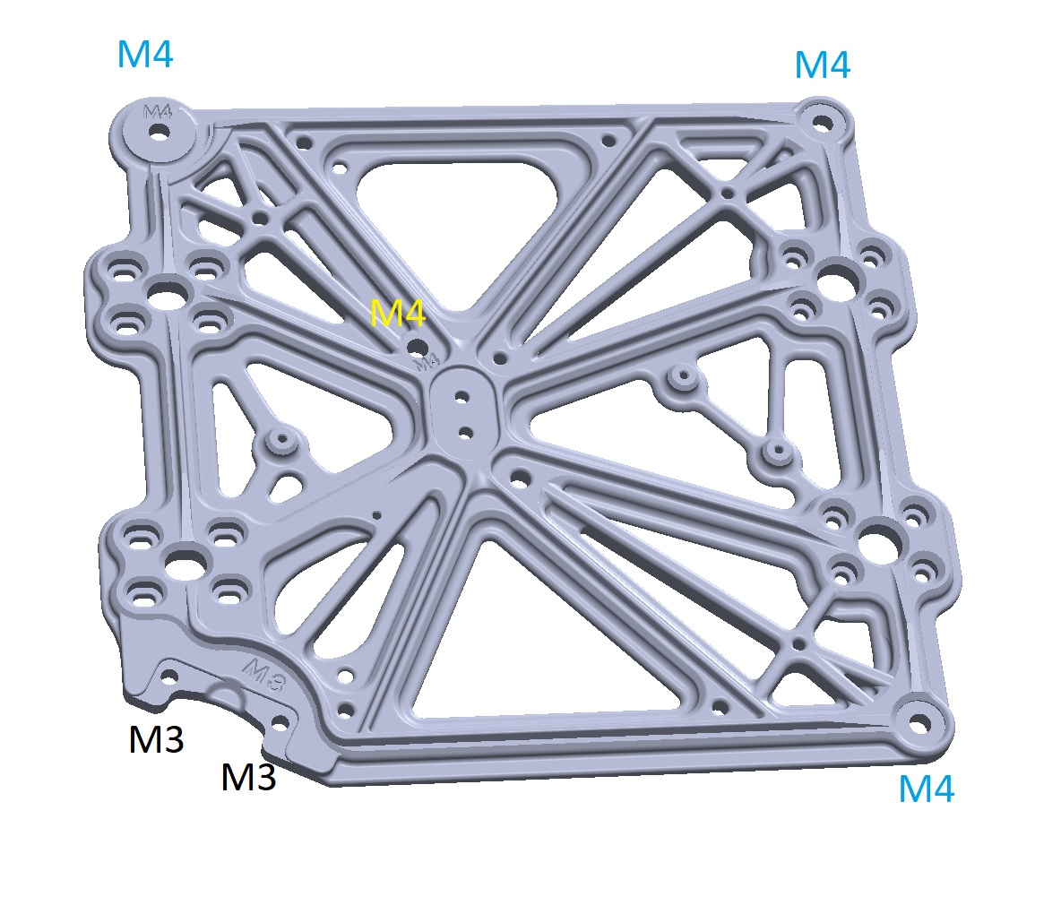 SE/KE Speed-Plate/Adapter/Carriage Combo. Fits @NeedItMakeIt linear rails MGN12C/MGN12H