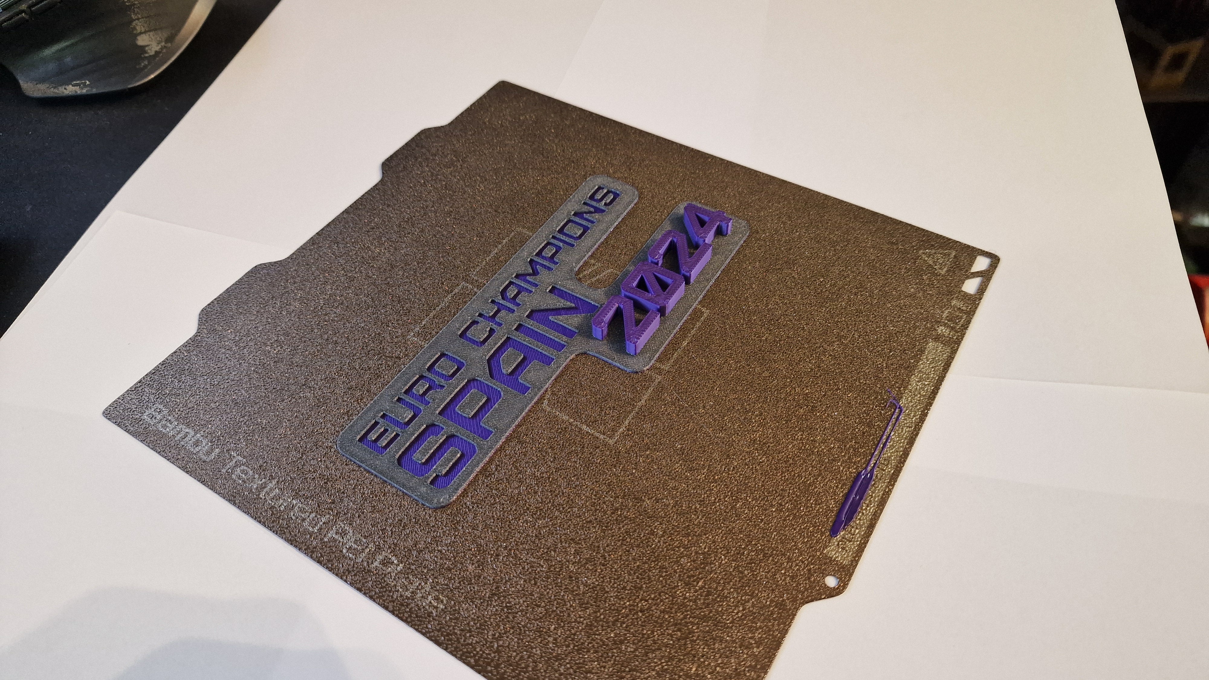 Euro Cup Winner Spain 2024 Plaque