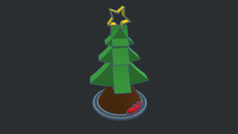 Awsome christmass tree ordiment