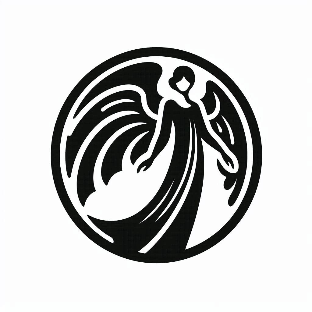 Medallion / pendant: Angel 3 (three colours)