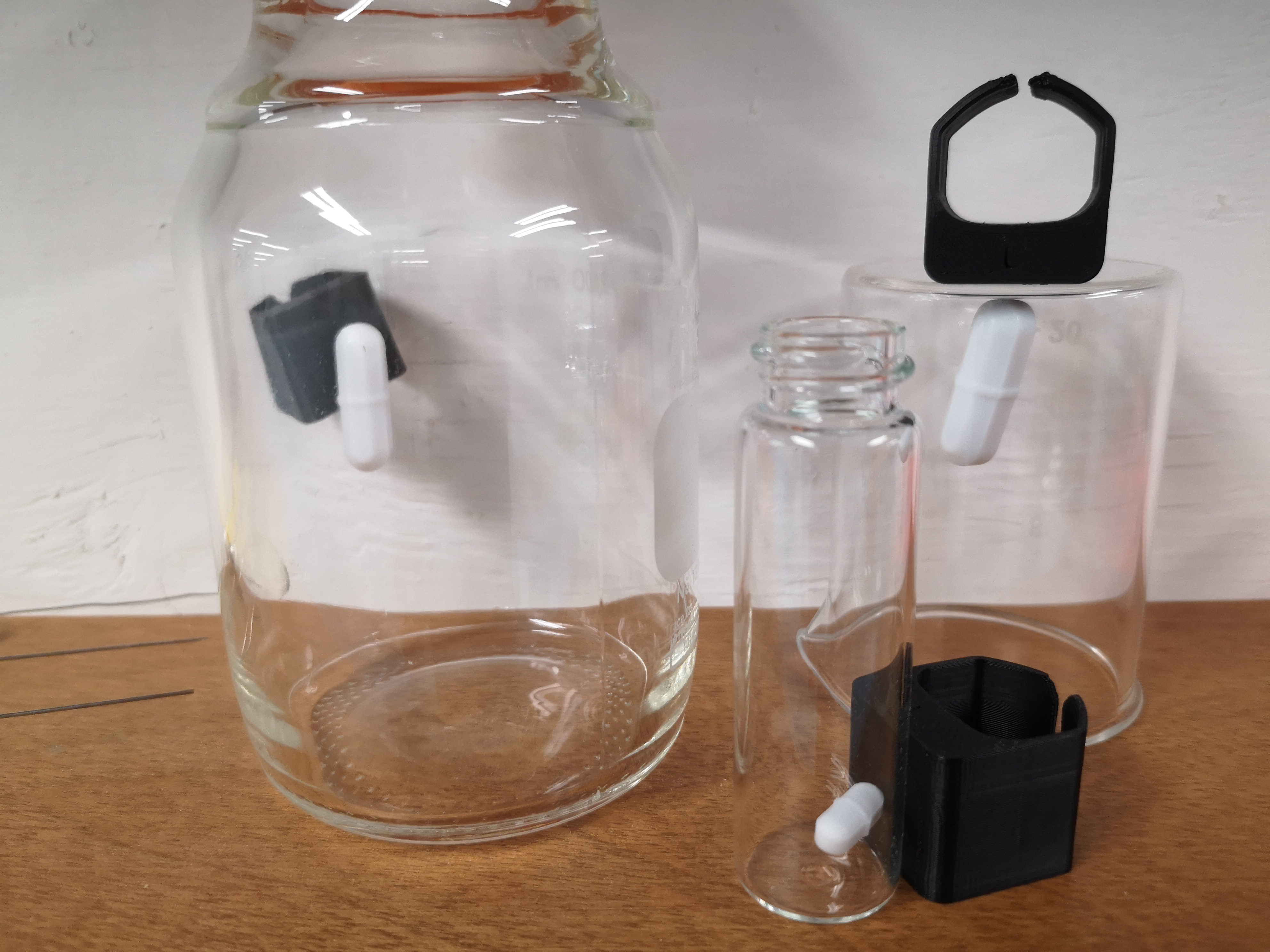 Magnet rings / retriever for stir bar