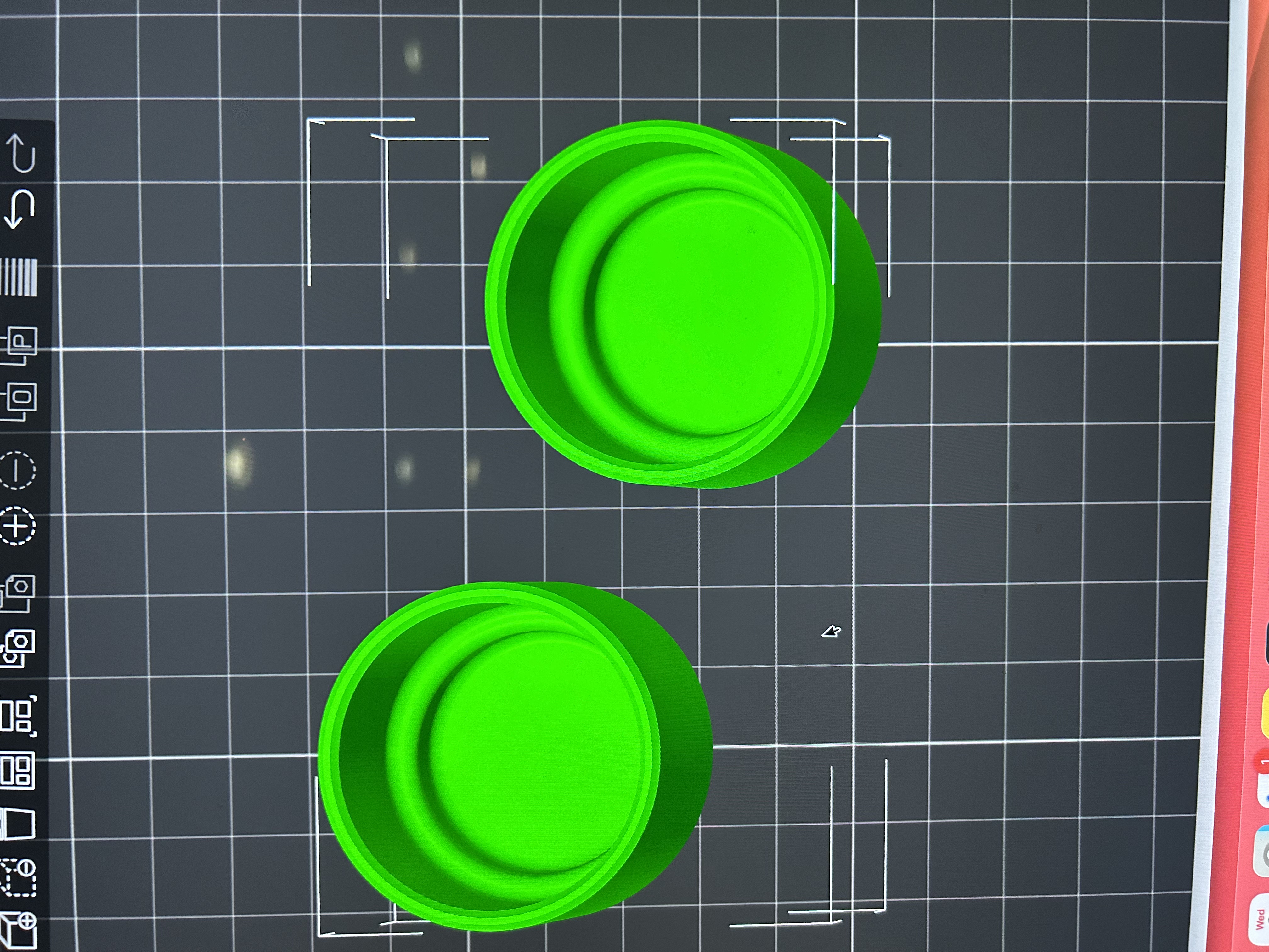 PP5000 Flashlight button Cover