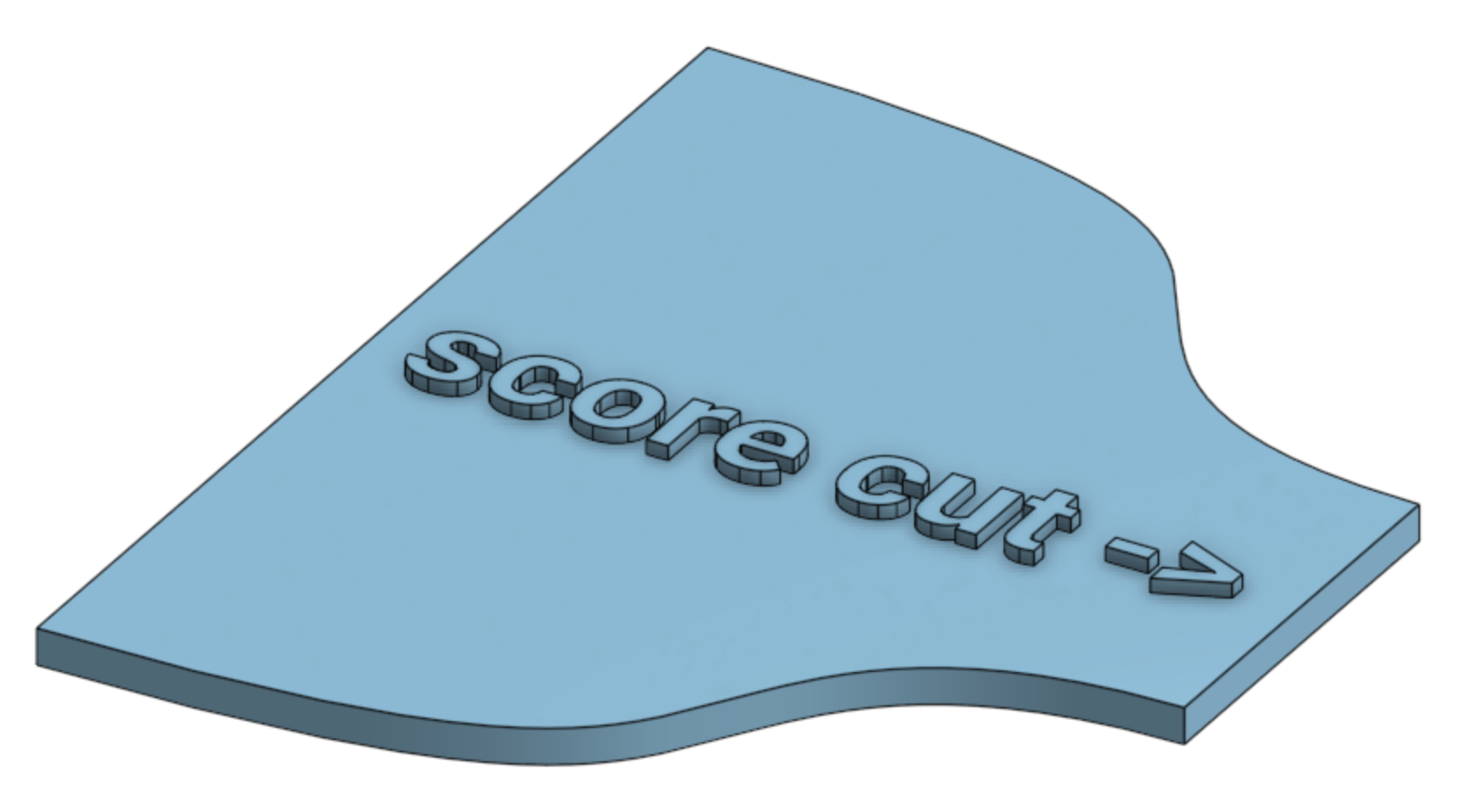 NACA Duct Cutting Template for RC Planes
