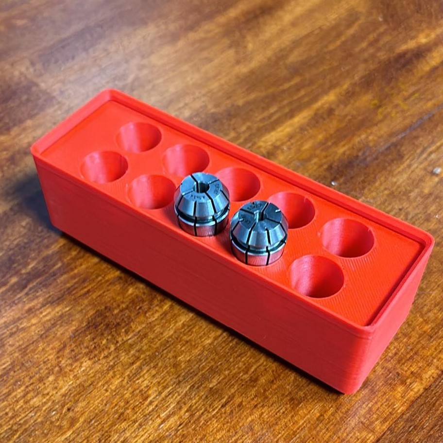 Gridfinity 10x ER16 Holder