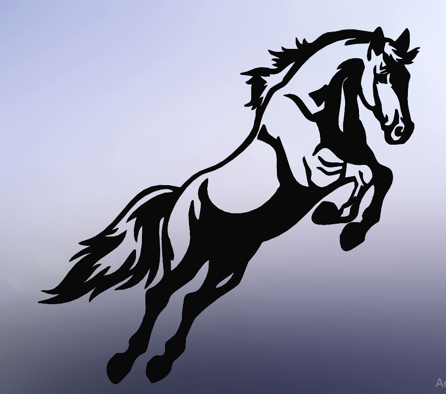 line art horse, wall art horse, 2d art horse, horse horse, horse decor, horse decoration