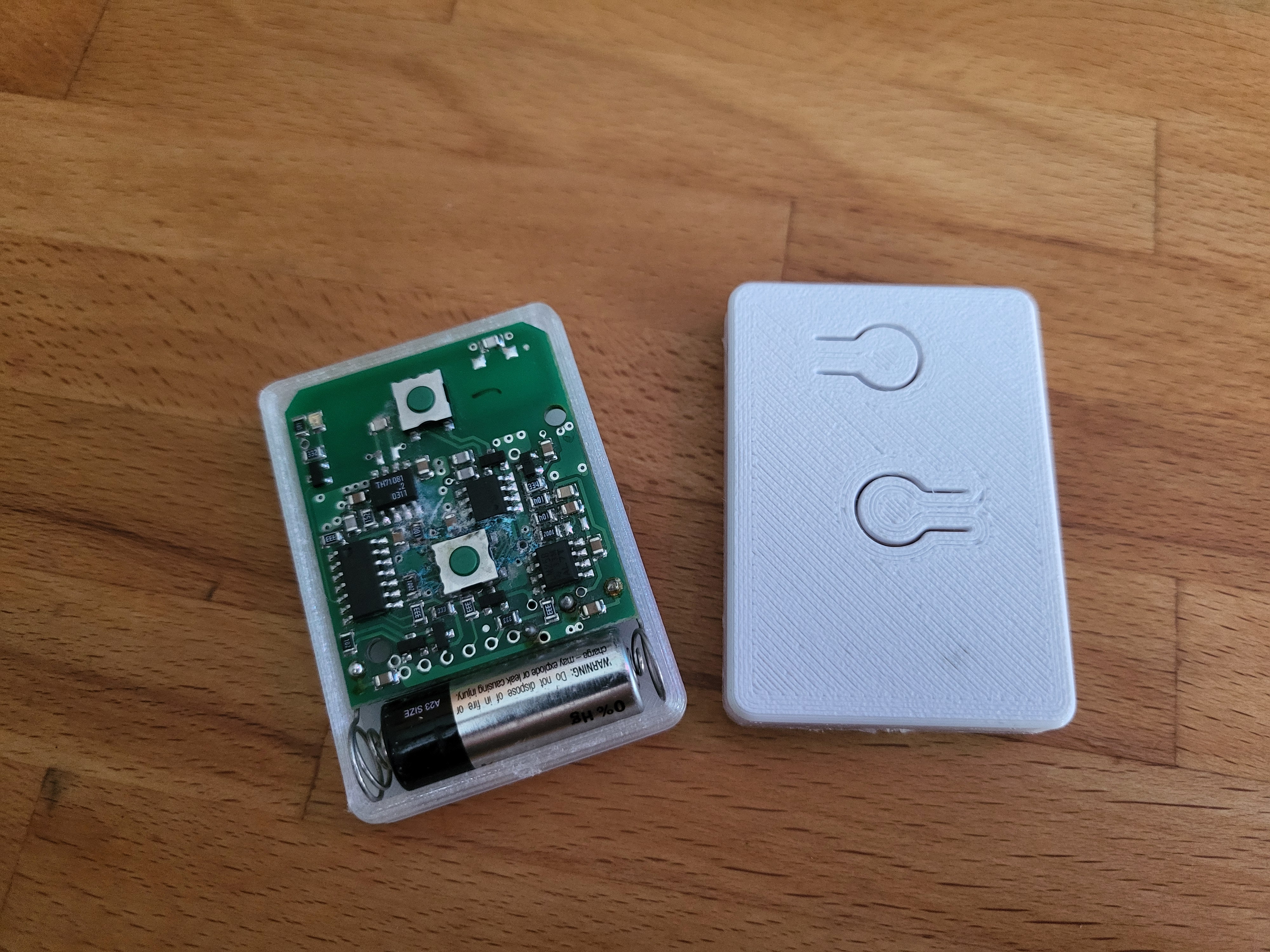 Kompaktes Ersatzgehäuse für Hörmann Handsender