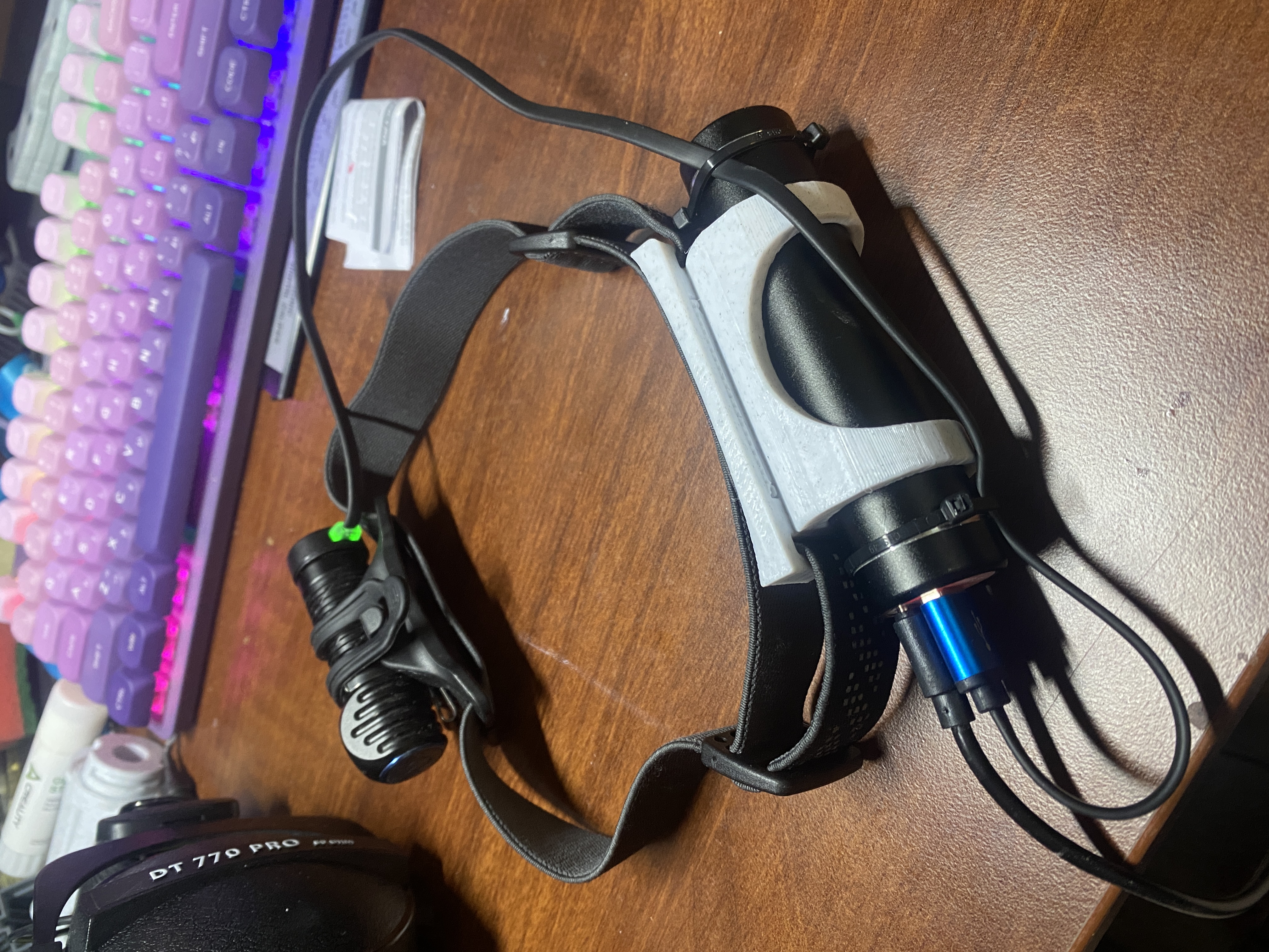 olight perun 2 mini battery enlargement / extension