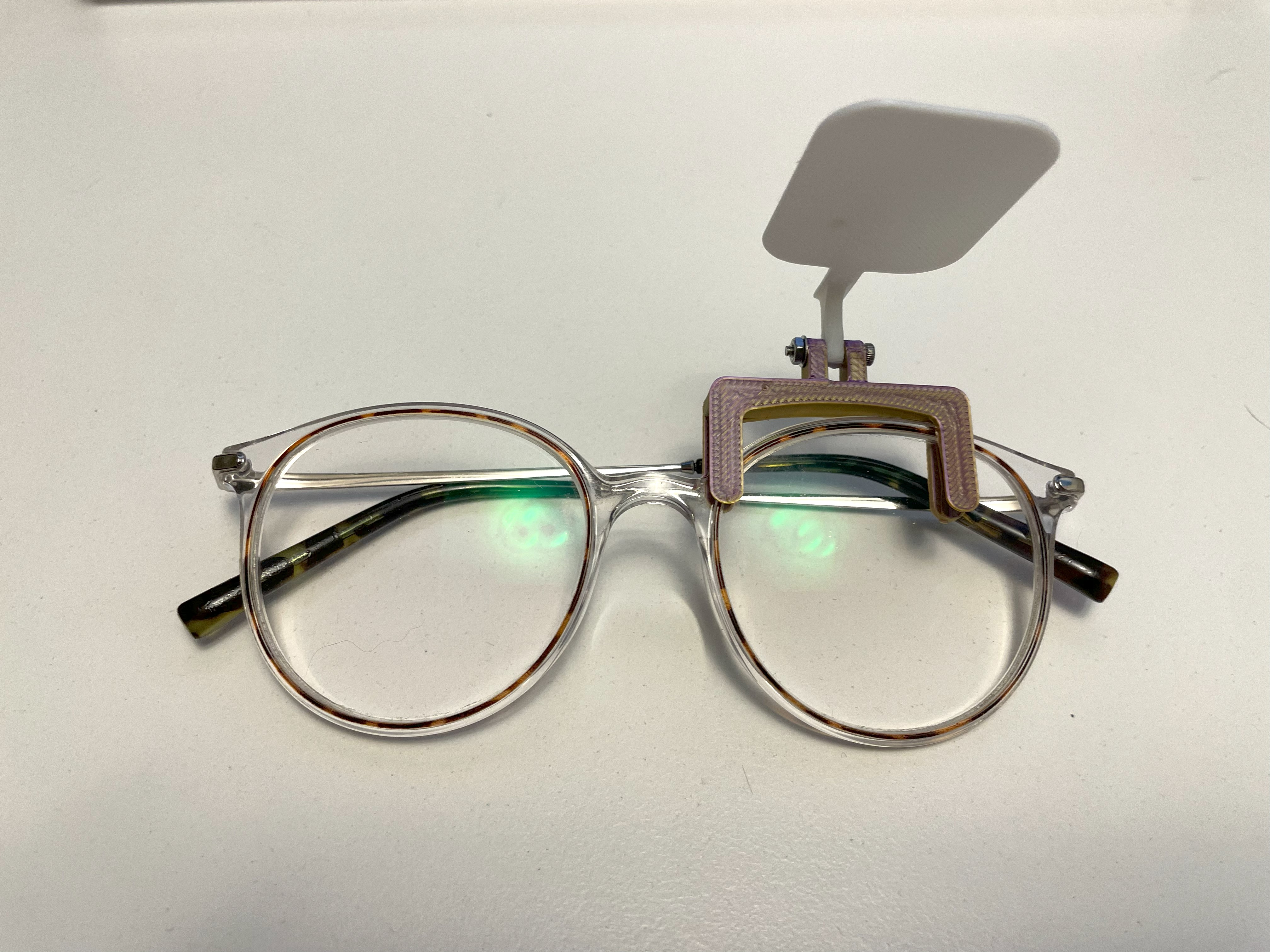 Flip Up ISSF-compliant Blinder (Glasses Mounted)