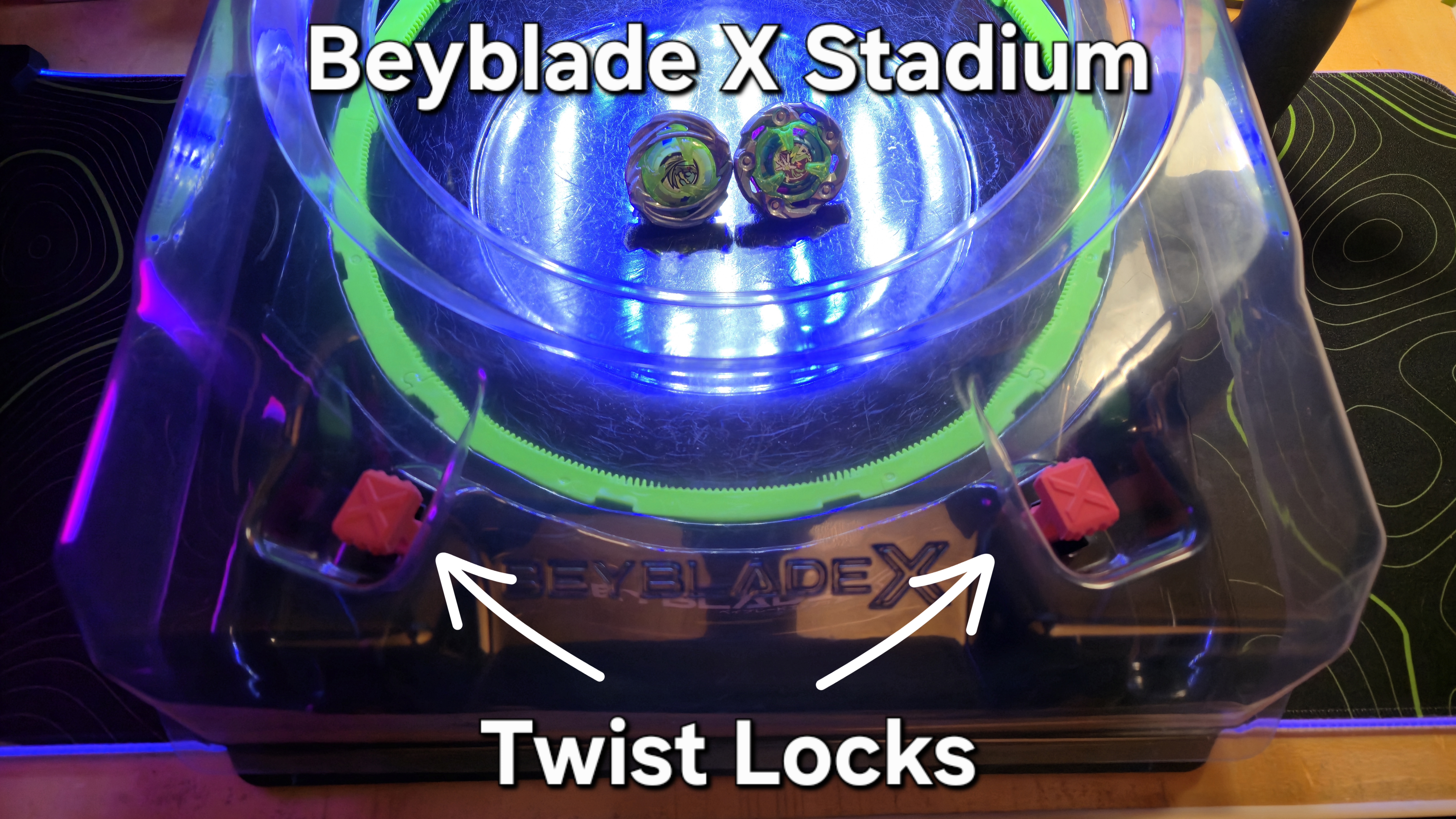Hasbro Beyblade X Stadium Twist Locks