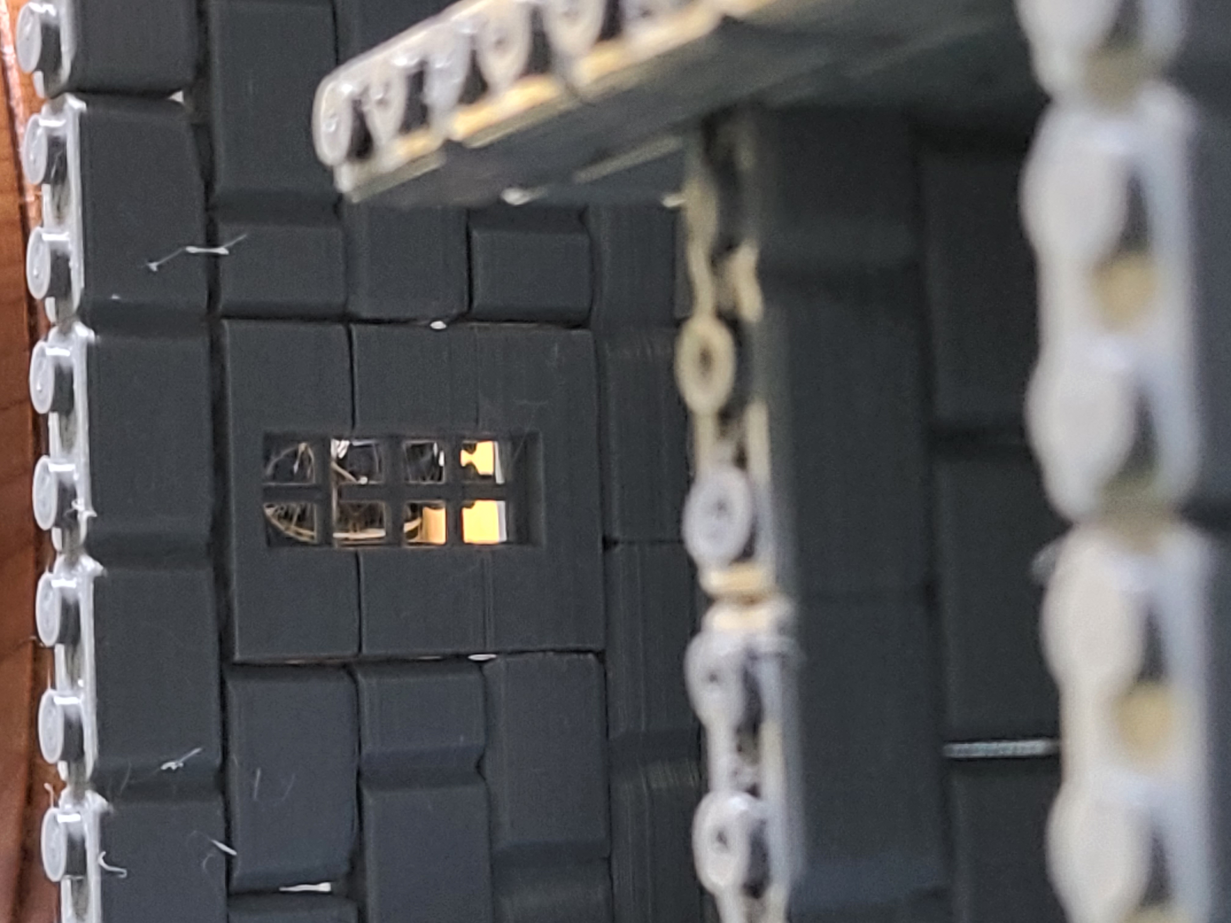 Stone Gothic Window Bricks - Compatible with Lego (r) Bricks and 25mm TTRPGs such as D&D (r)