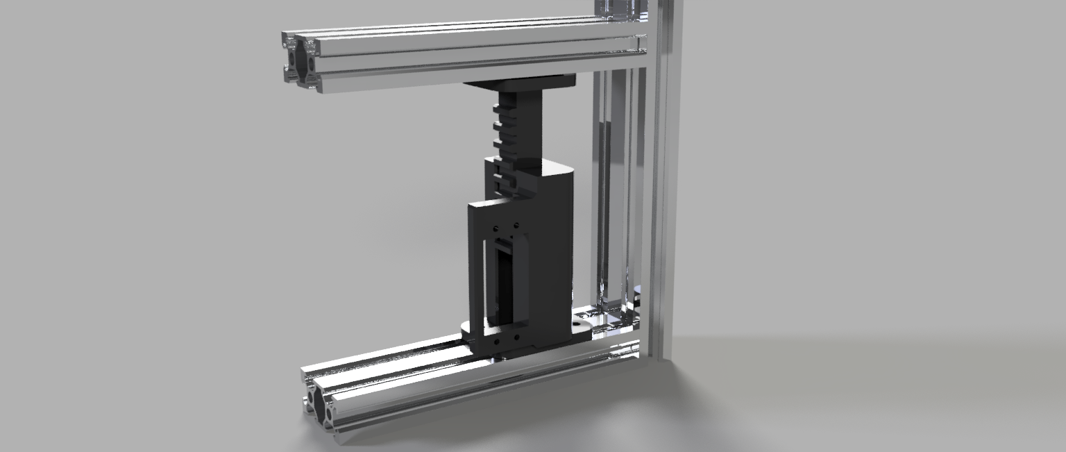 mg995&mg996r servo lifting system for 2040 profile