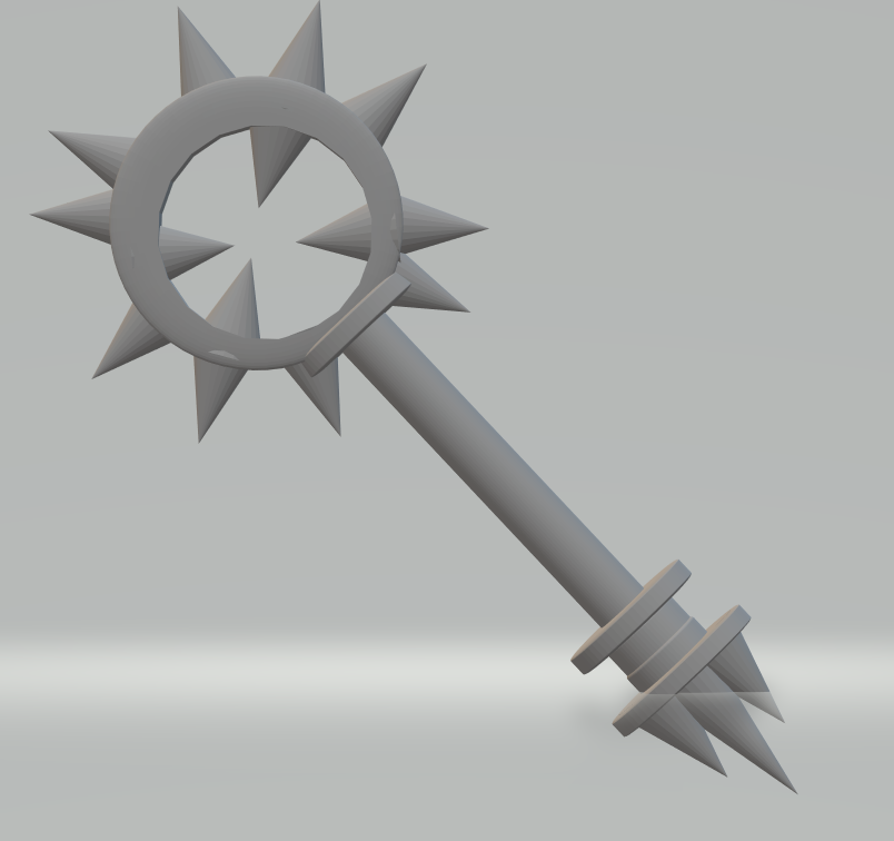 FHW: Sabbat Priest Star Mace ( Vampire the mask Prop)