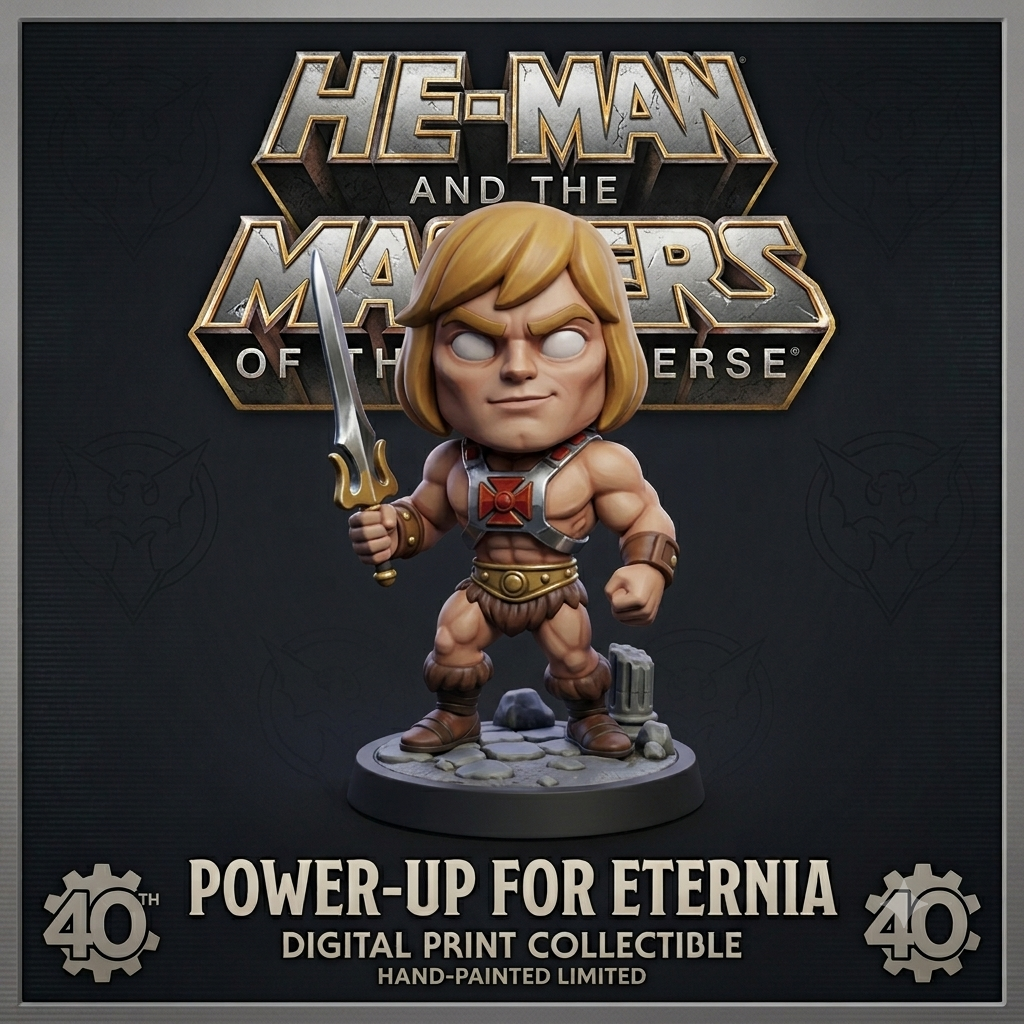Cartoon Stylized Chibi He-man
