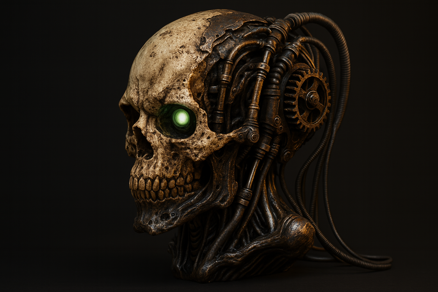 Biomechanical Skull — “The Relic of the Machine”