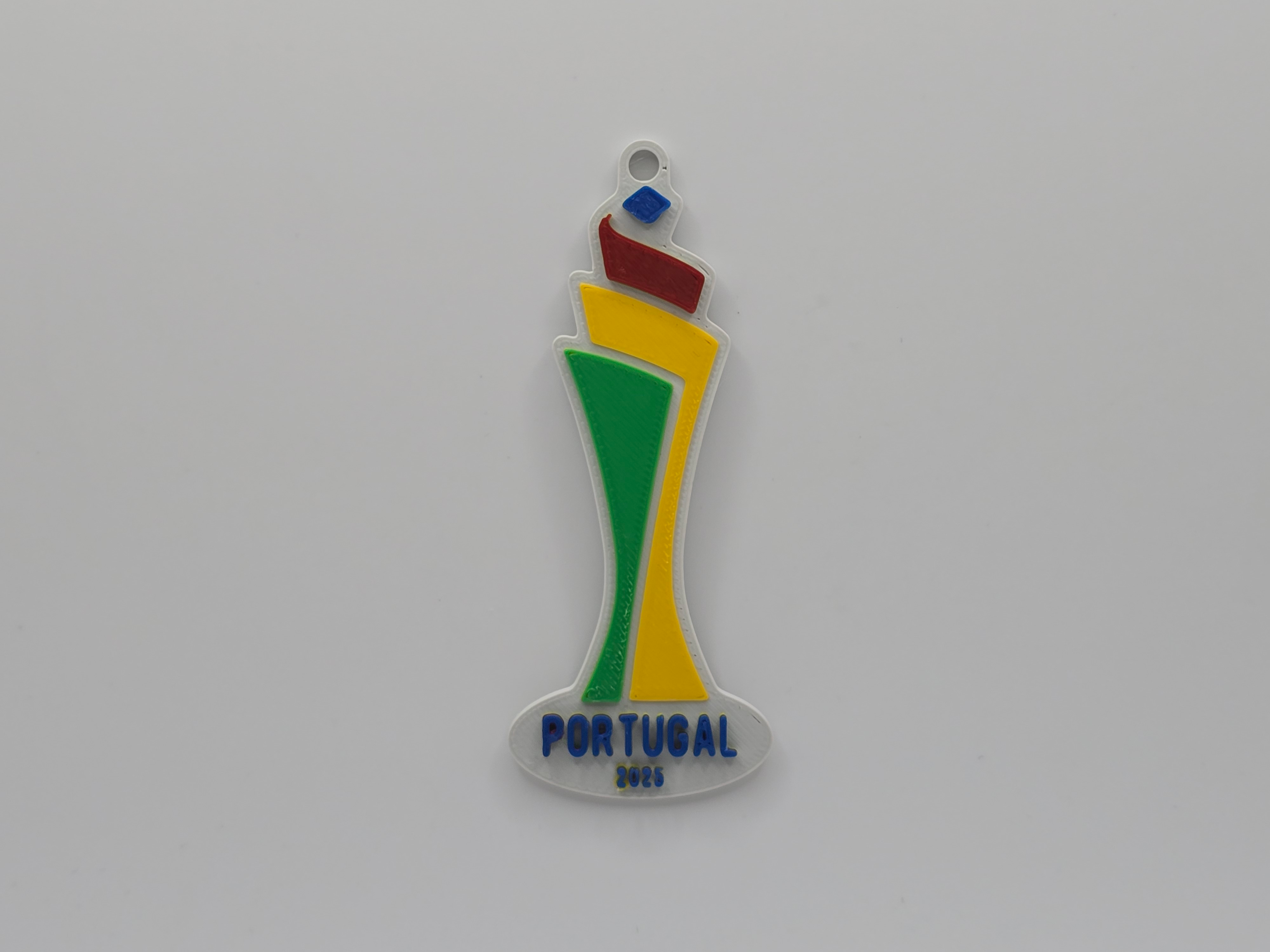 UEFA Nations League Season Champion 2024-2025 Portugal Keychain