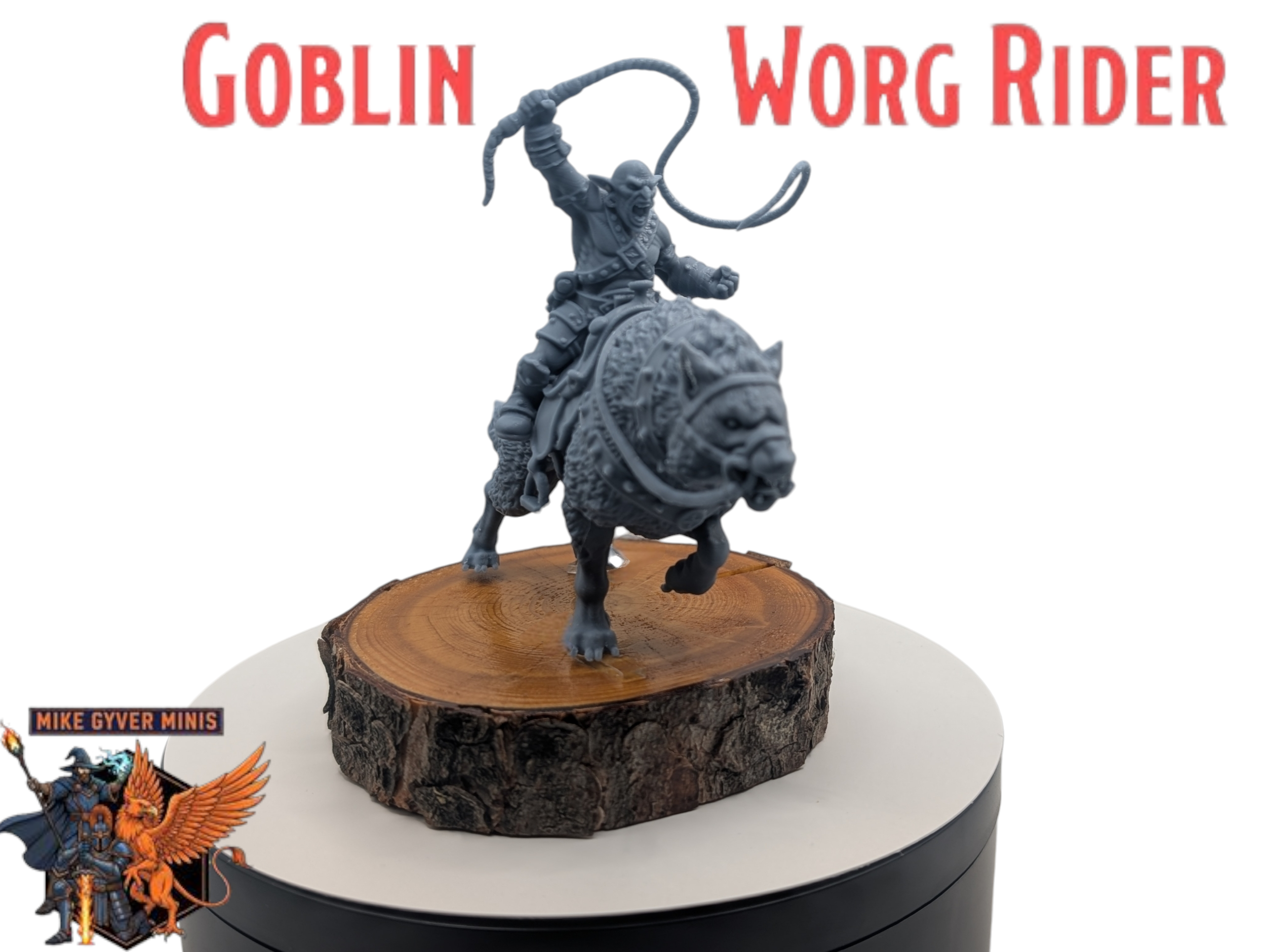 Goblin Worg Rider - MGM Print-Ready Mini
