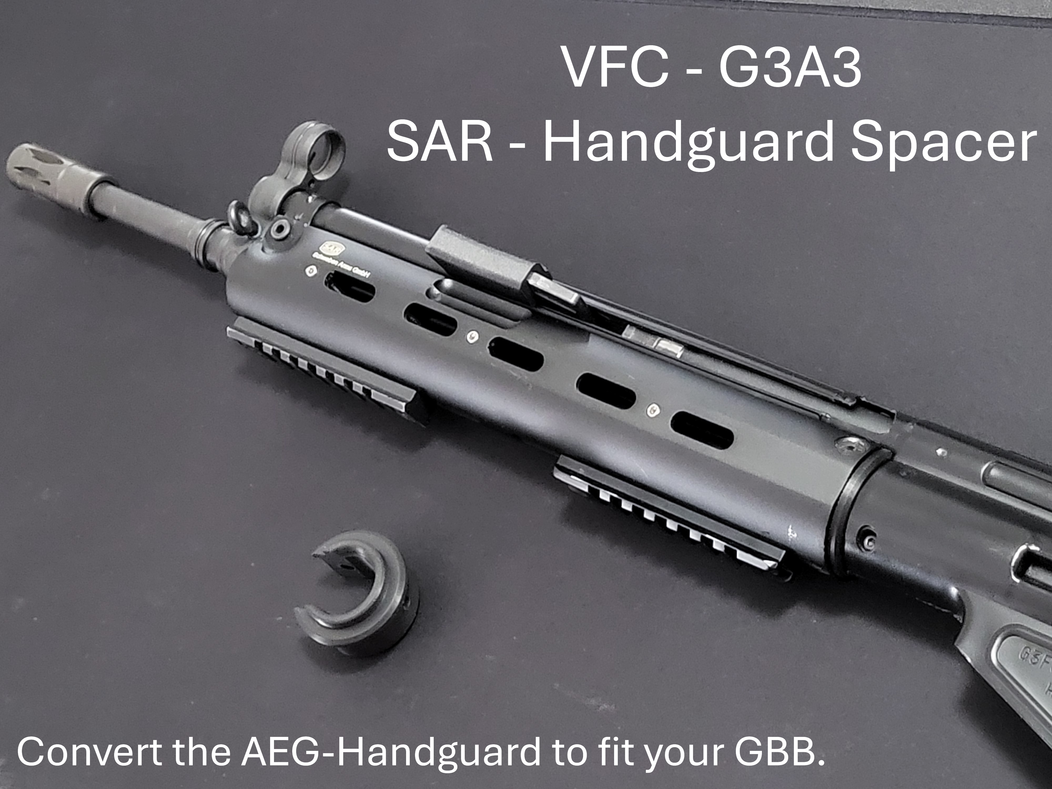 VFC - G3A3 - SAR Handguard Spacer Airsoft - Free Download