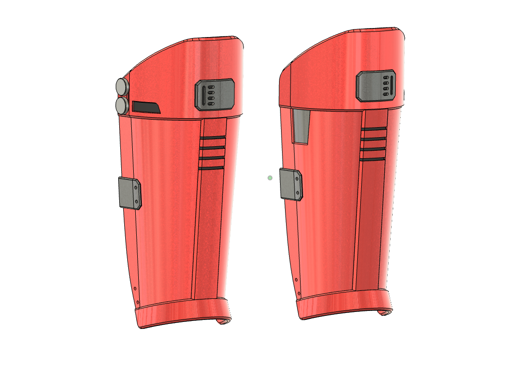Mandalorian Shin Armor