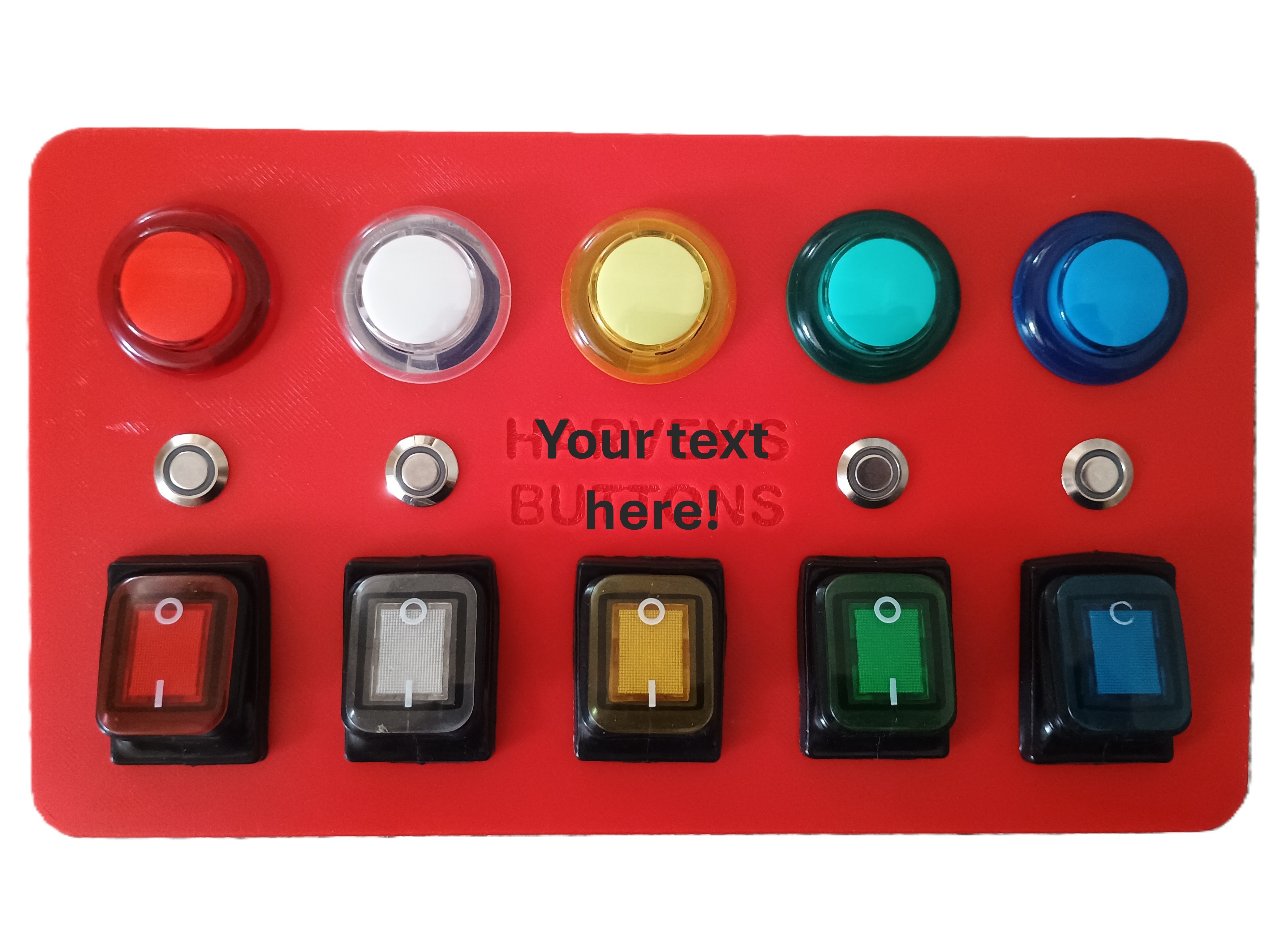 Toddler or Kid Button Box - Busy Board - Activity Board