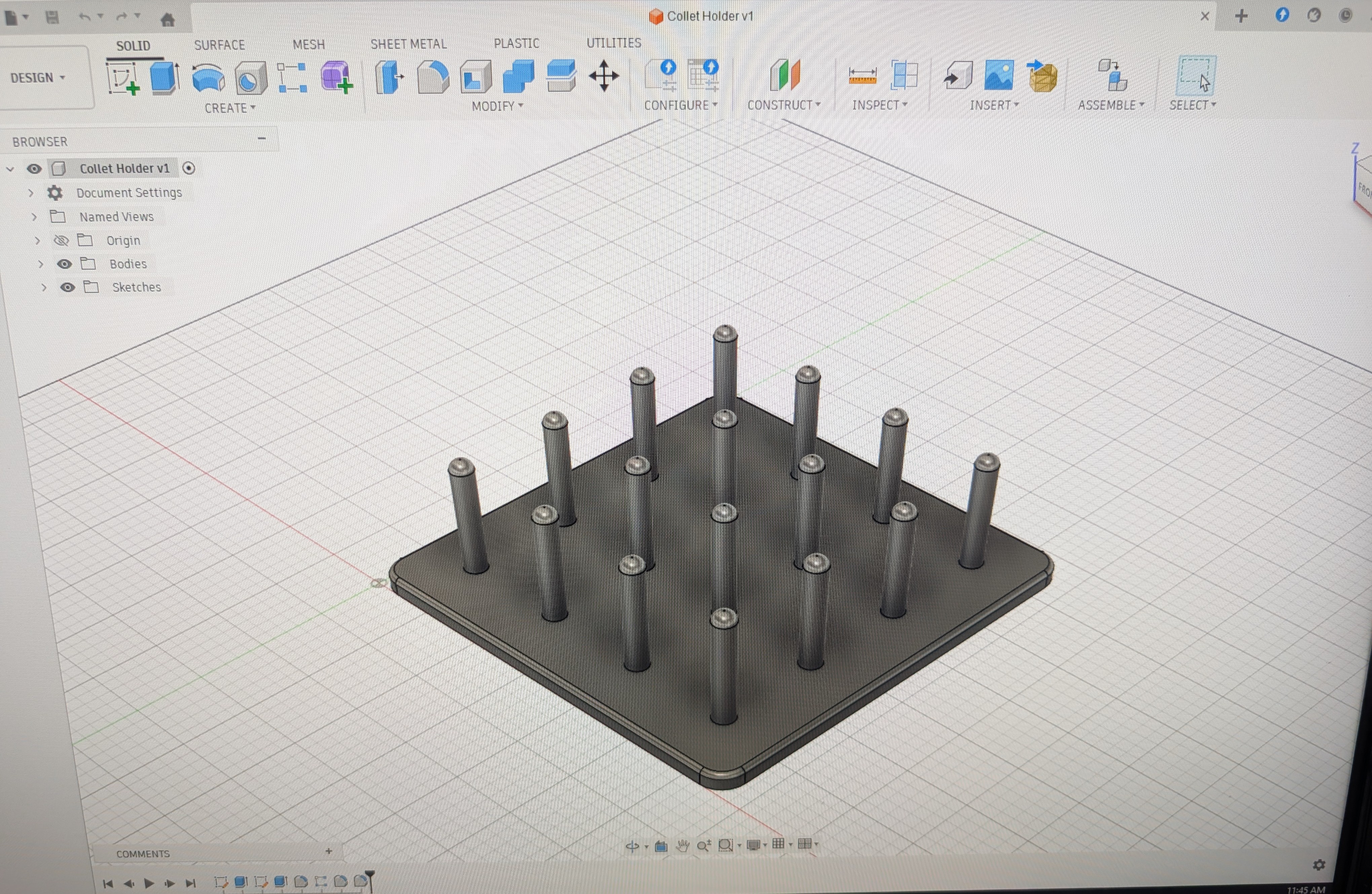 R8 Collet Holder