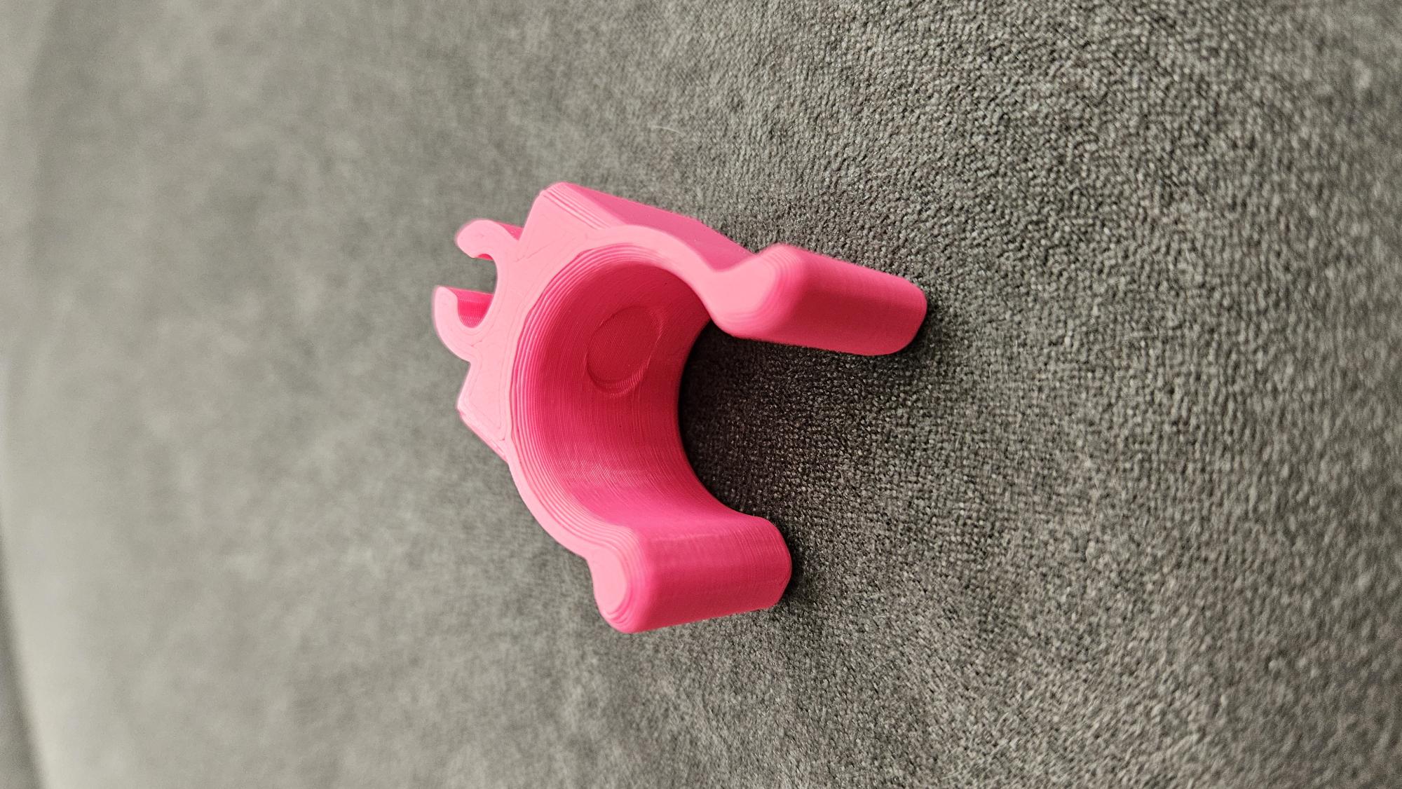 Feeding Tube Holder Clip for IV pole