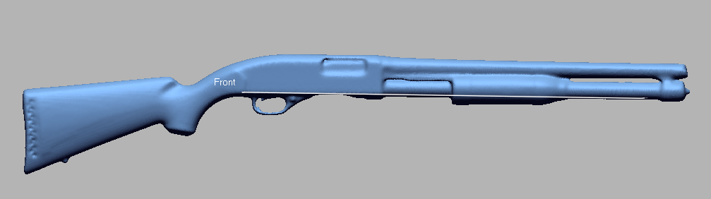 Water Tight 3D scan of Winchester defender 1300