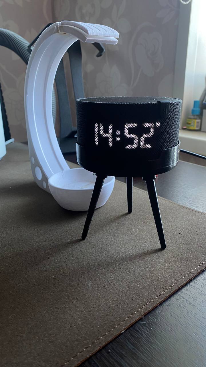 Retro-Style Stand for Yandex Alisa Smart Speaker