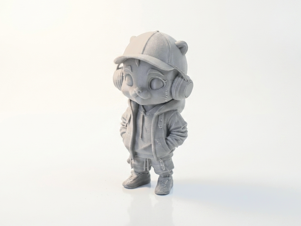 Cool Cub Bear Figurine Animal 3D Printable