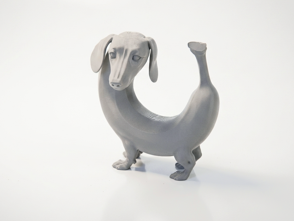 Banana Dog Figurine Animal Collectible 3D Printable