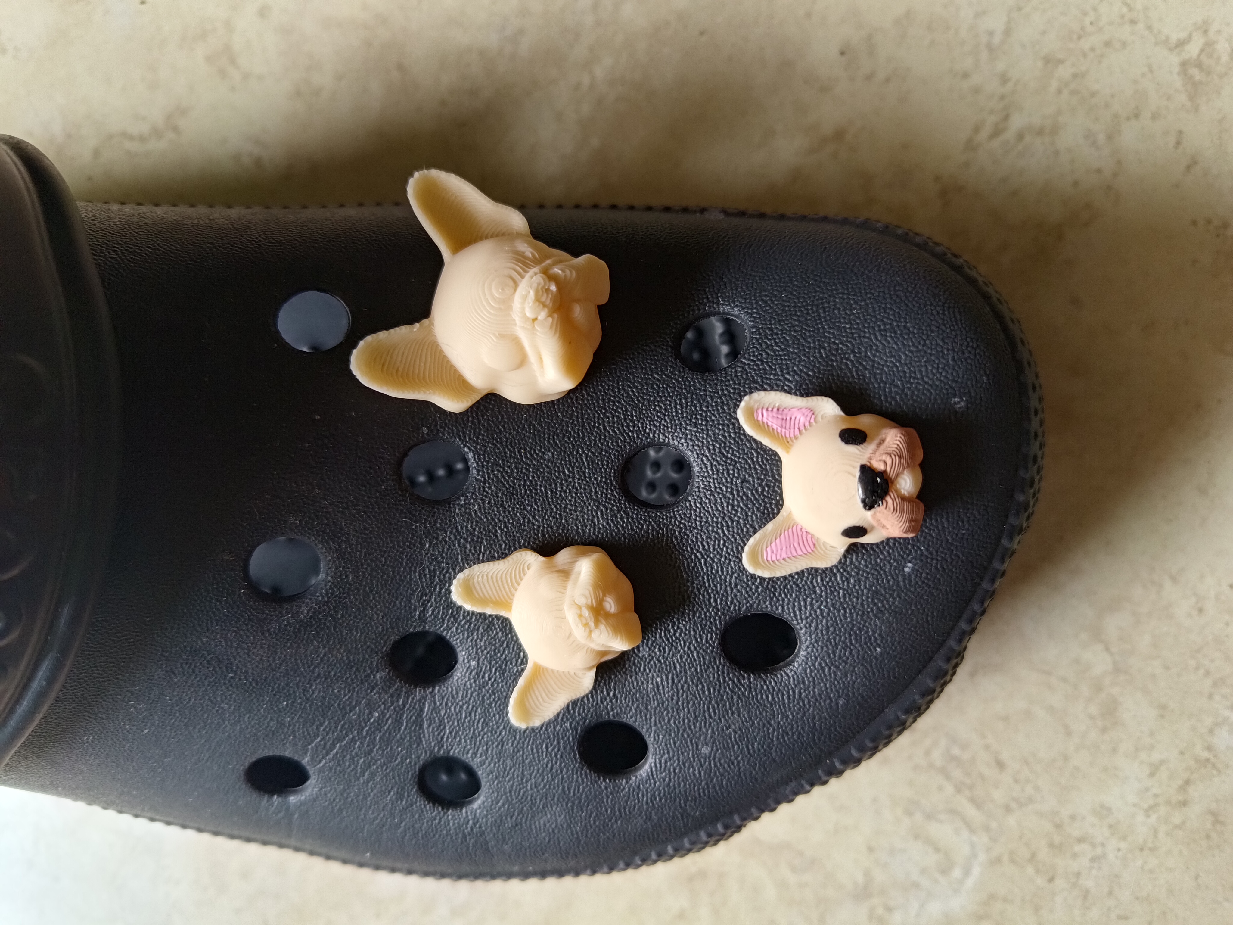 FRENCHIE BUDDY: Cute French Bulldog Croc Charm